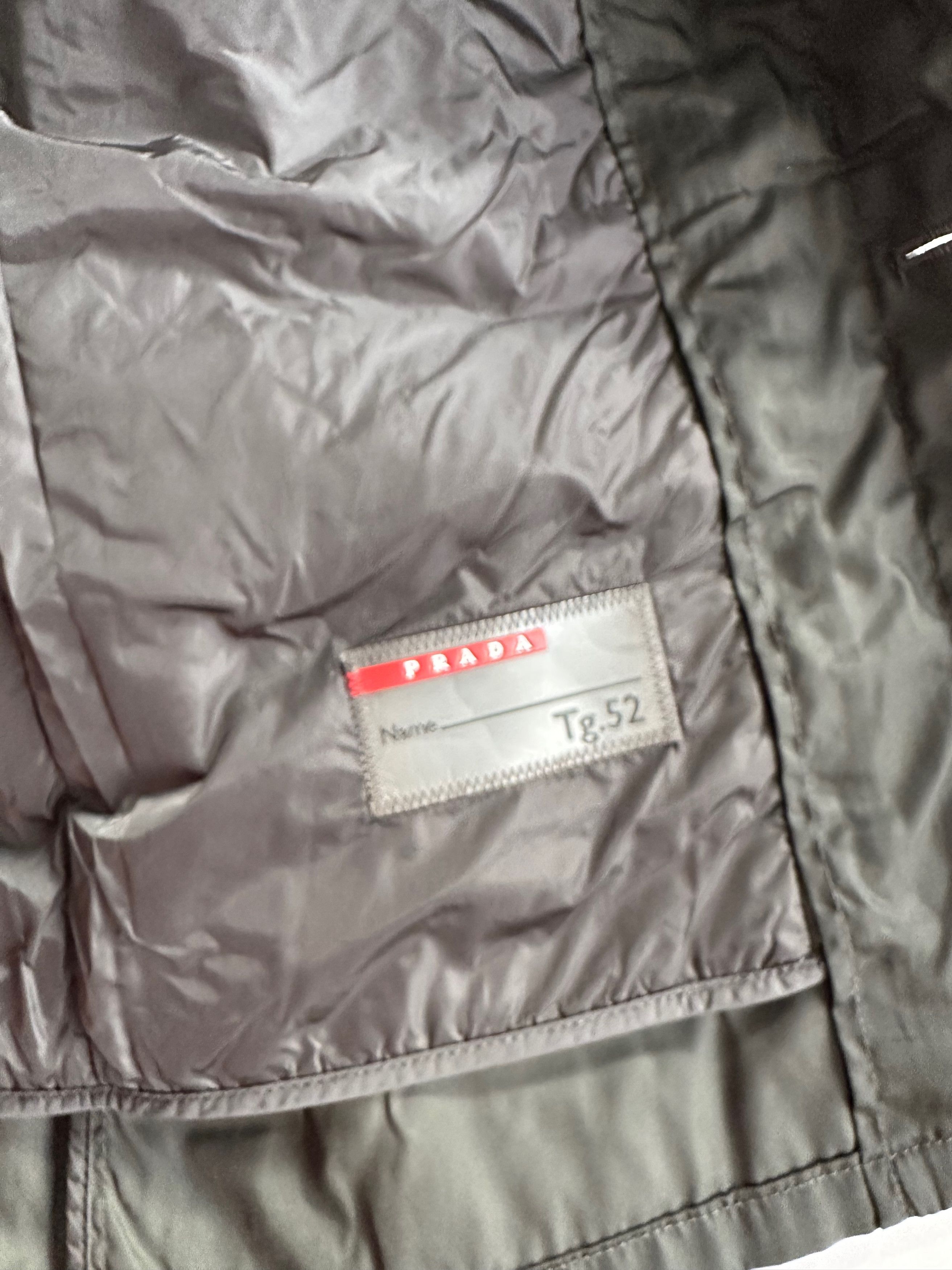 Prada Prada Black Tab Dark Green Jacket with Lining Size US L / EU 52-54 / 3 - 15 Thumbnail