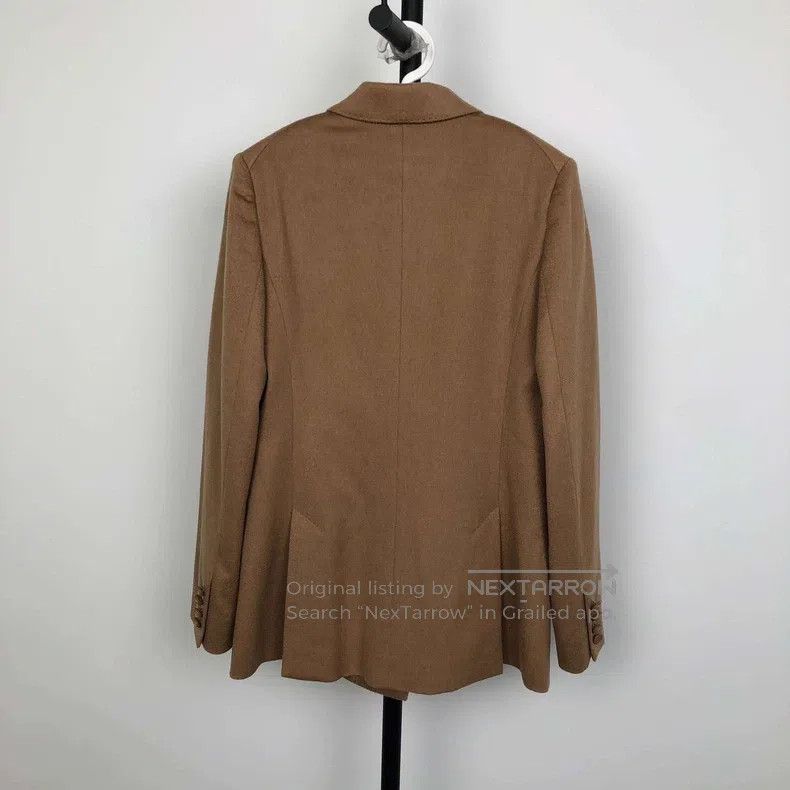 Max Mara Max Mara Camel Hair Blazer Jacket Size M / US 6-8 / IT 42-44 - 2 Thumbnail