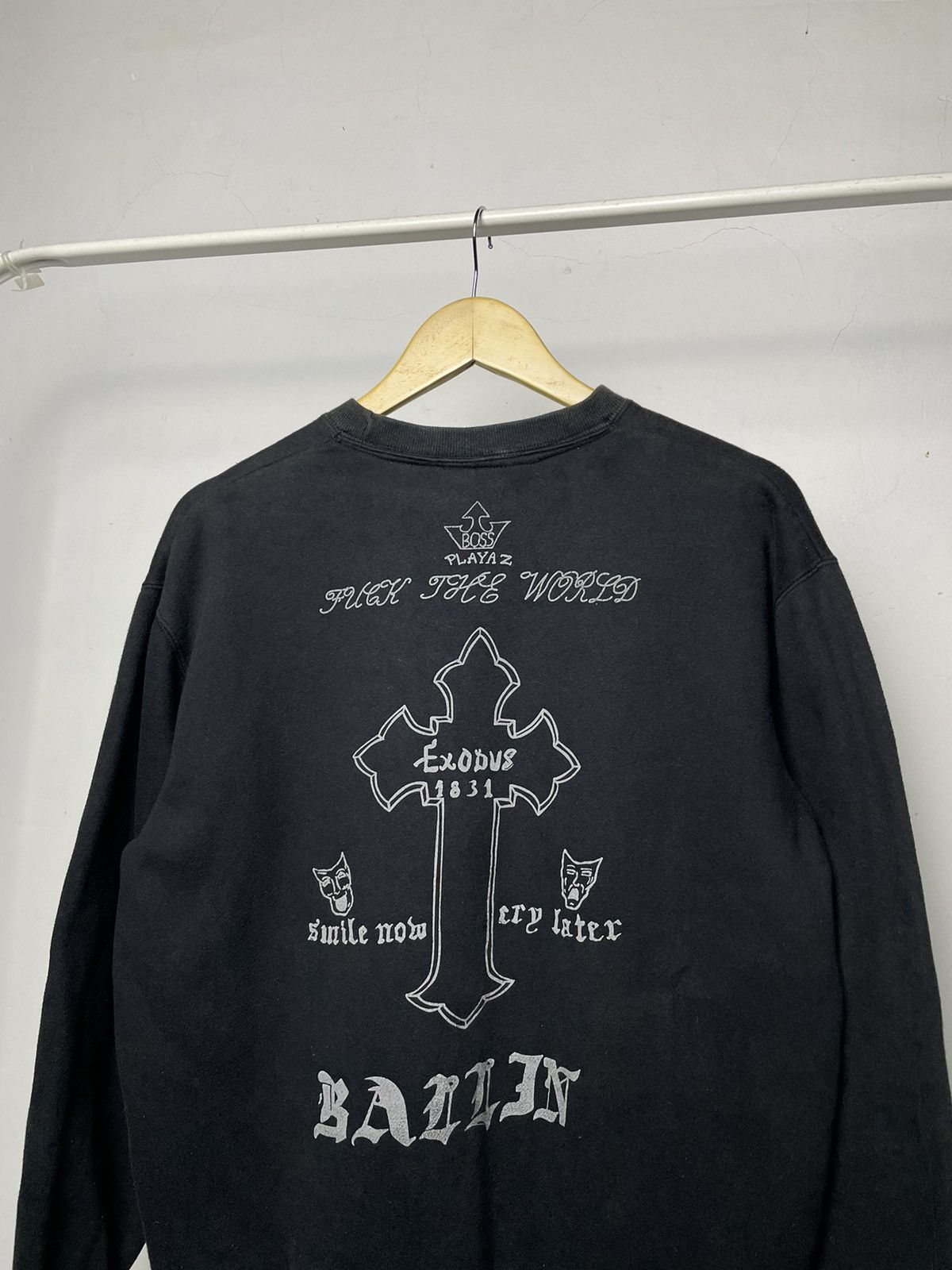 Designer × Rap Tees Tupac tattoo reflective sweatshirt Size US M / EU 48-50 / 2 - 7 Thumbnail