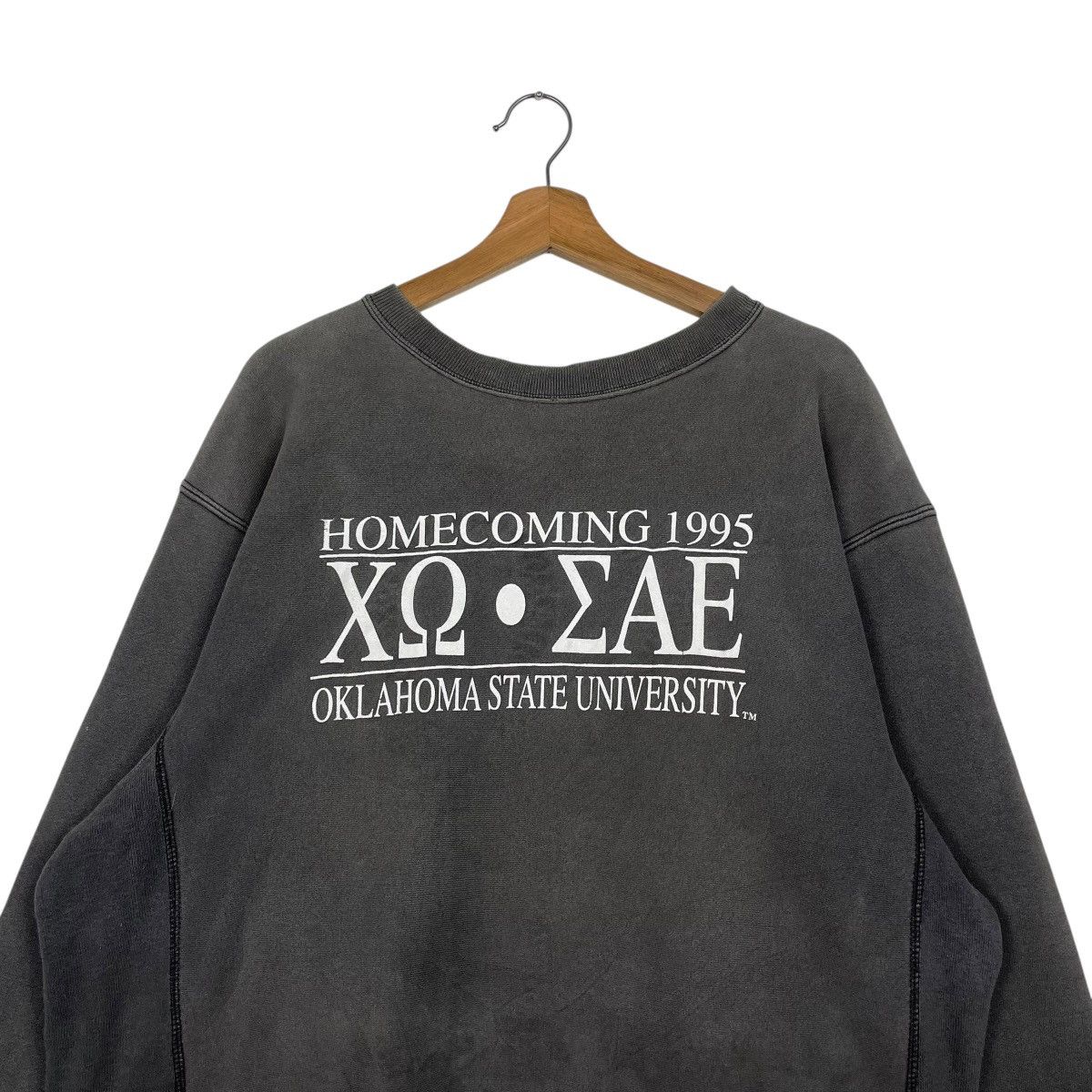 Vintage Vintage Home Coming 1995 Oklahoma State University Sweater Size L / US 10 / IT 46 - 2 Thumbnail