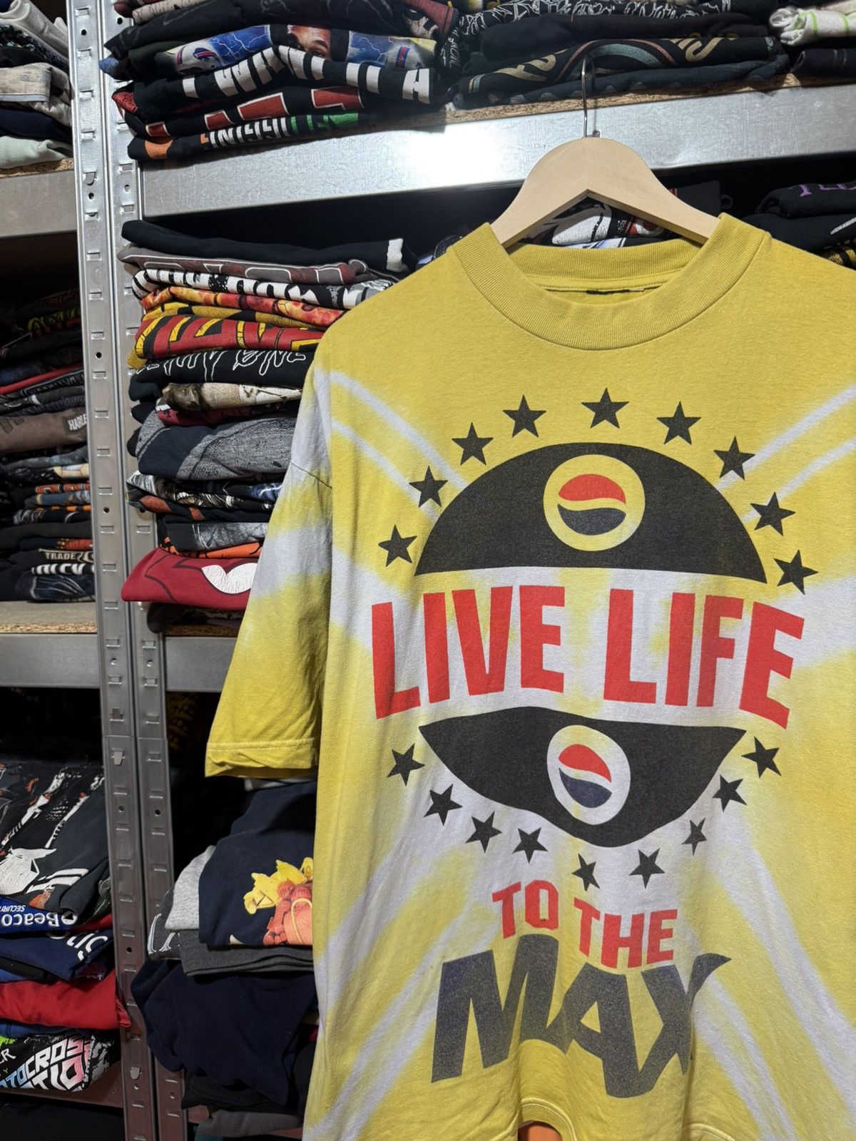 Vintage Vintage 90s Pepsi Cola Live Life To The Max Retro T-Shirt Size US XXL / EU 58 / 5 - 5 Thumbnail
