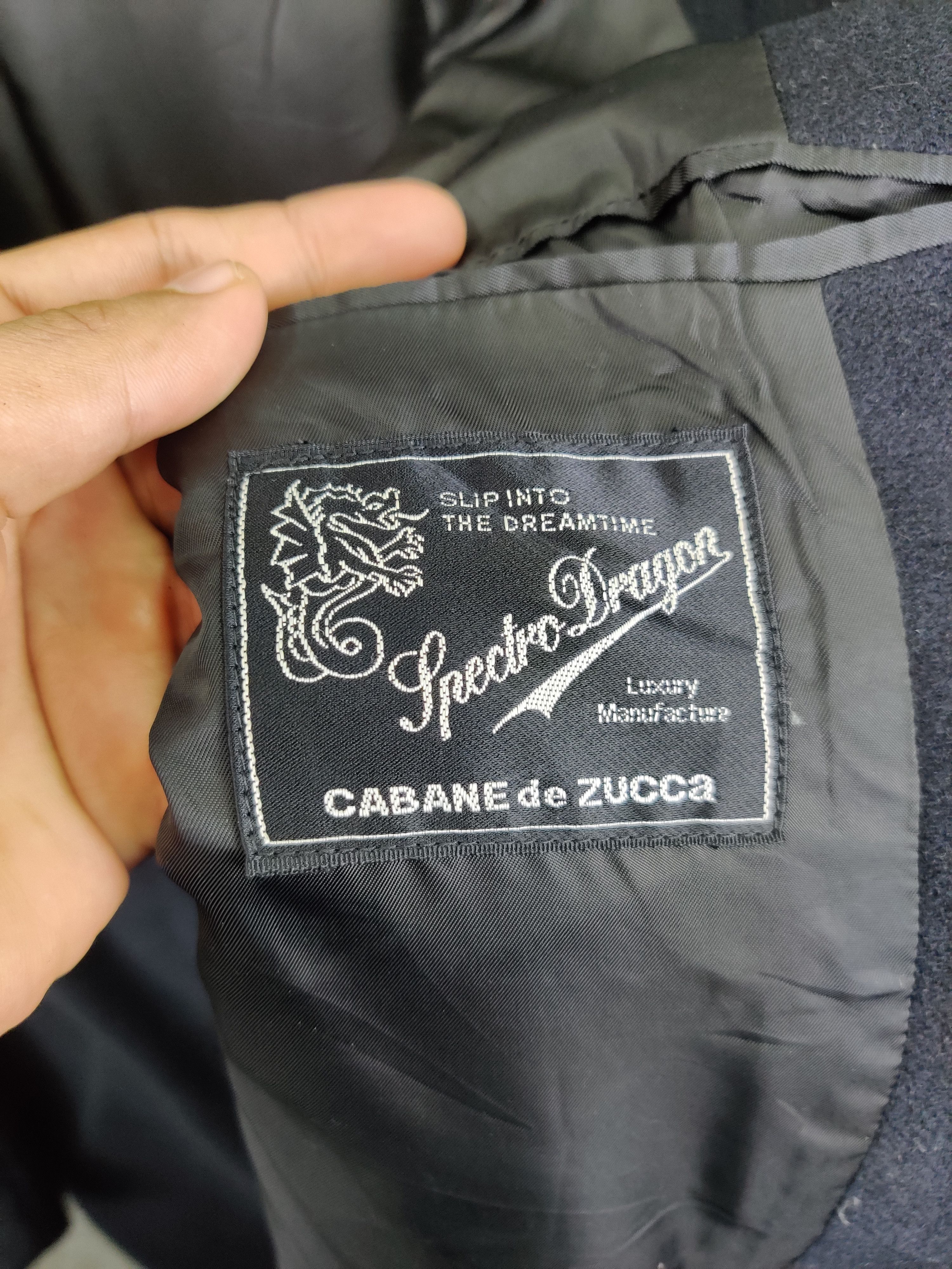 CABANE de ZUCCa Vintage Cabane De Zucca Wool Long Coat Size US S / EU 44-46 / 1 - 10 Thumbnail