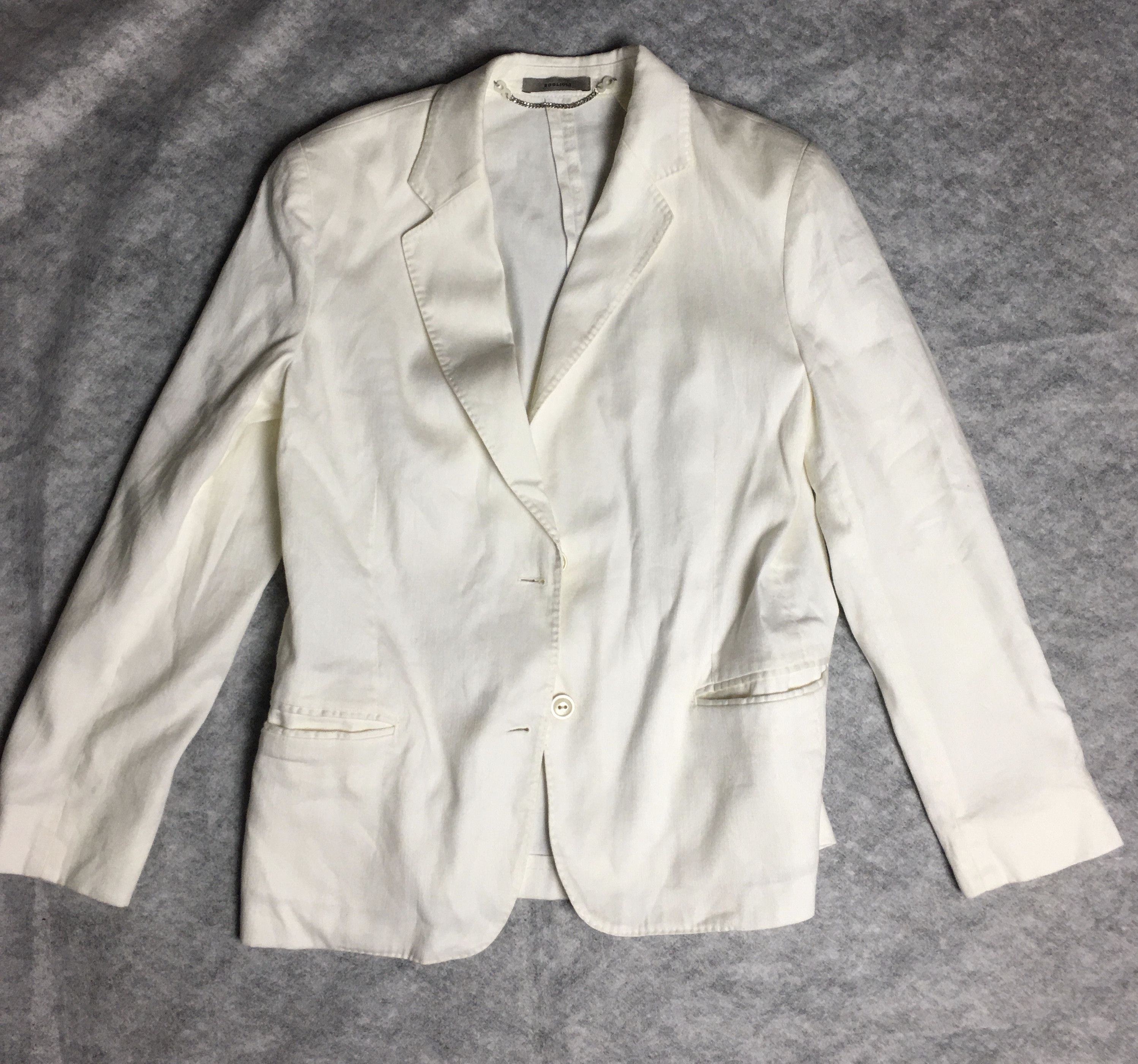 Boglioli Boglioli Linen Blend Blazer Jacket Women Size IT 44 Size M / US 6-8 / IT 42-44 - 5 Thumbnail