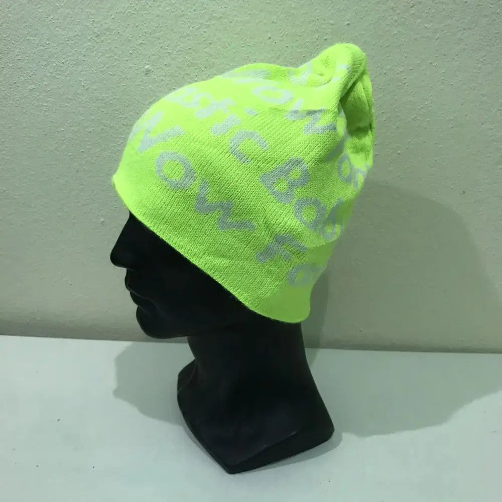 Japanese Brand × Vintage Vintage Spellout Beanie Hat Size ONE SIZE - 2 Thumbnail
