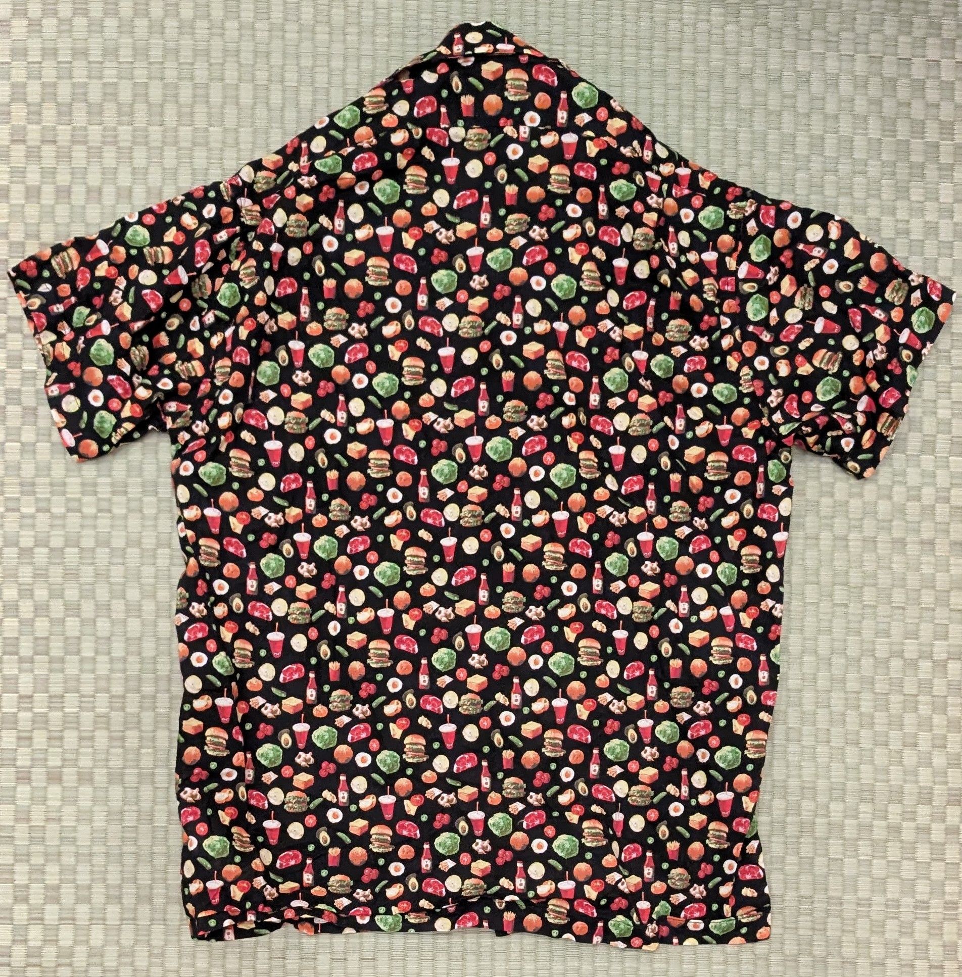 Naked & Famous Naked & Famous Aloha Shirt Vintage Fast Food Made in Canada Size US M / EU 48-50 / 2 - 2 Thumbnail