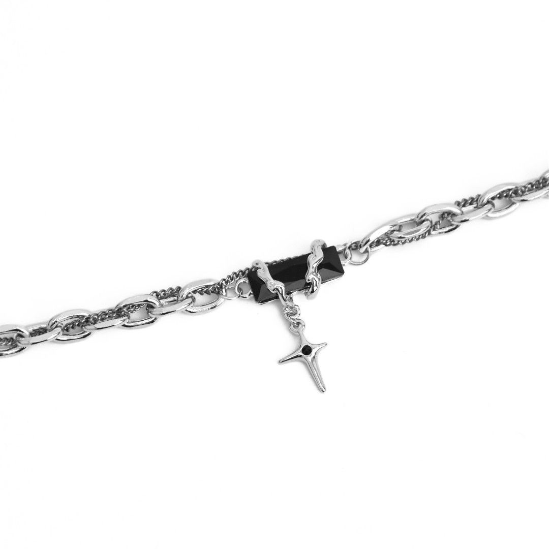 Other New Trend STEAL! Y2K Chains Necklace Chain Size ONE SIZE - 3 Thumbnail