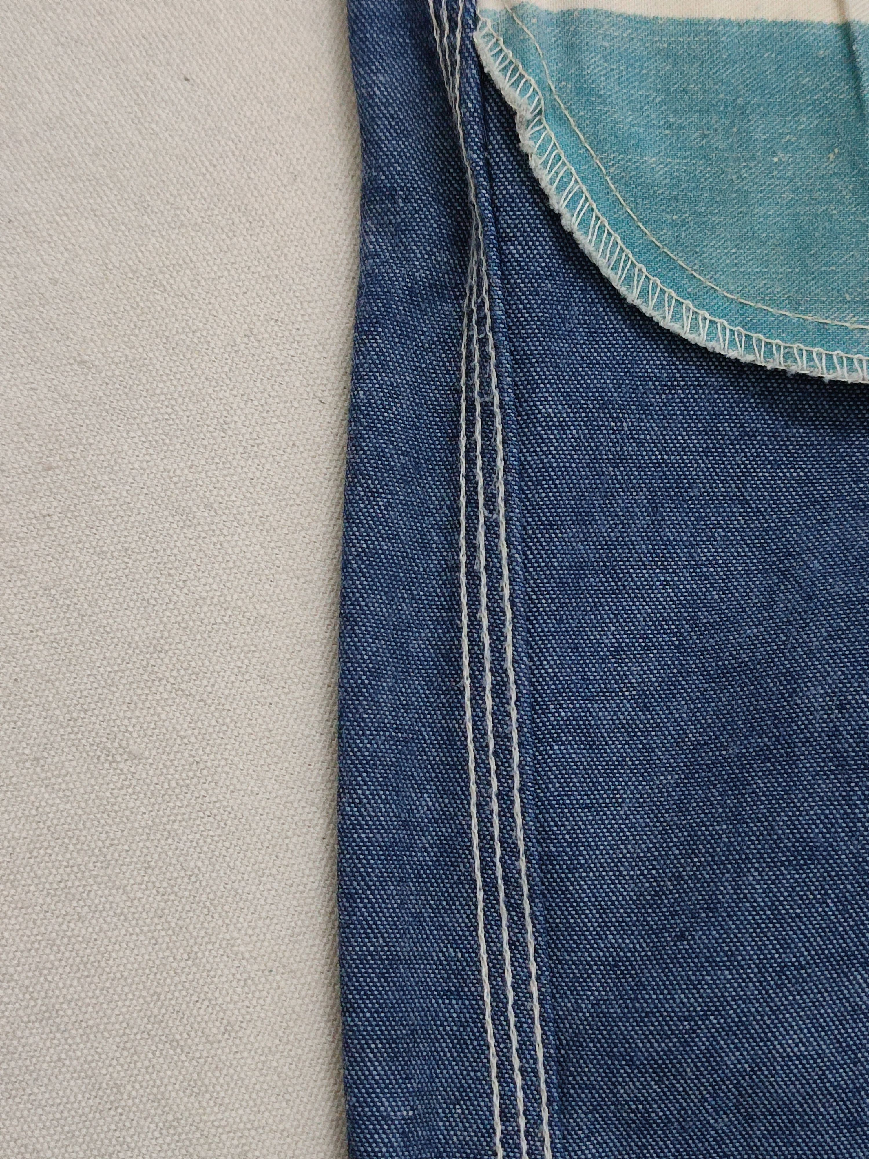 Sears Vintage 1970s Sears Carpenter Denim Size US 36 / EU 52 - 12 Thumbnail