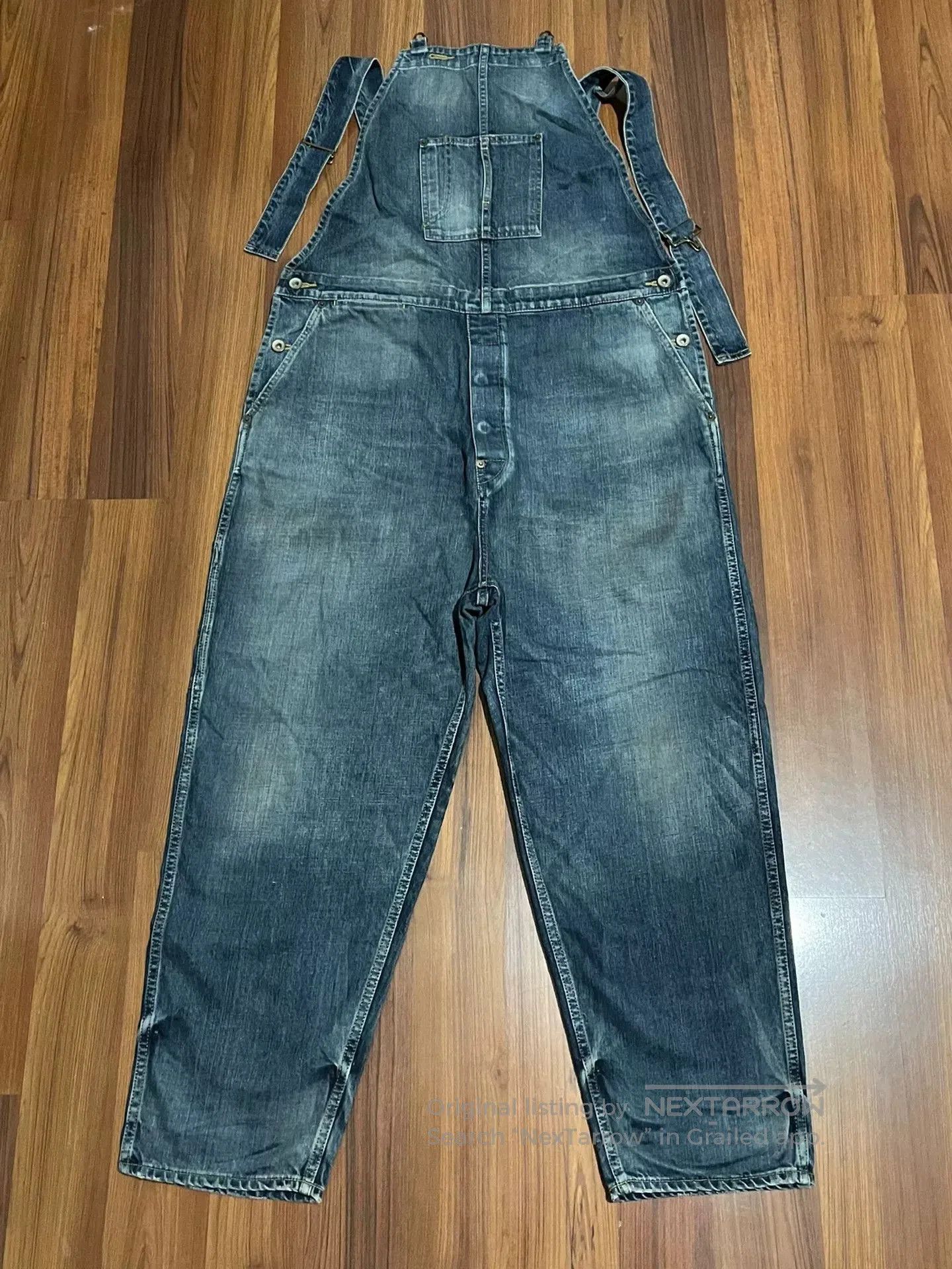 Madness MADNESS 19SS Suspender Jeans. Size US 30 / EU 46 - 2 Thumbnail