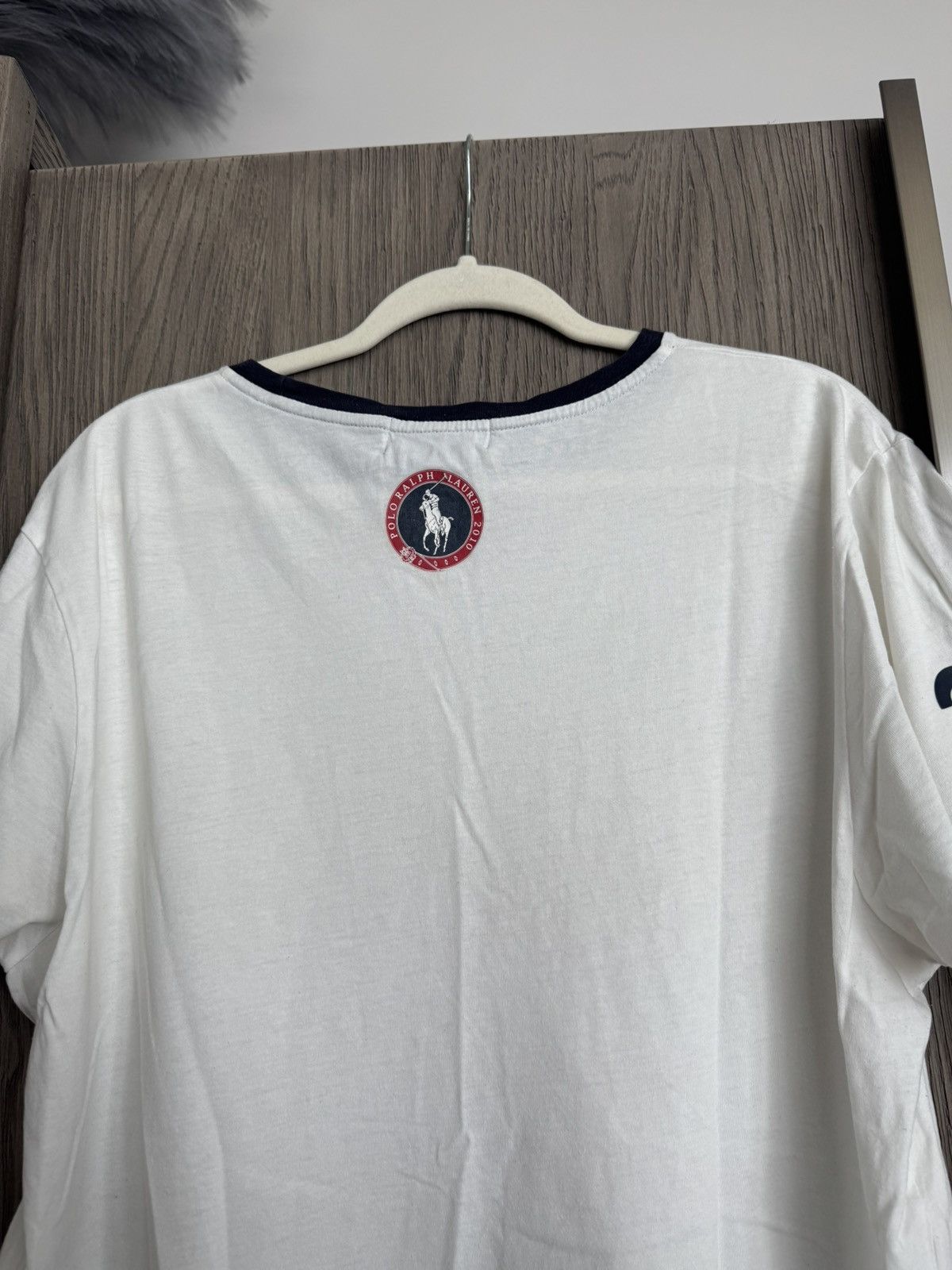 Polo Ralph Lauren Vintage Polo Ralph Lauren USA Olympics Tshirt Size US XL / EU 56 / 4 - 5 Thumbnail
