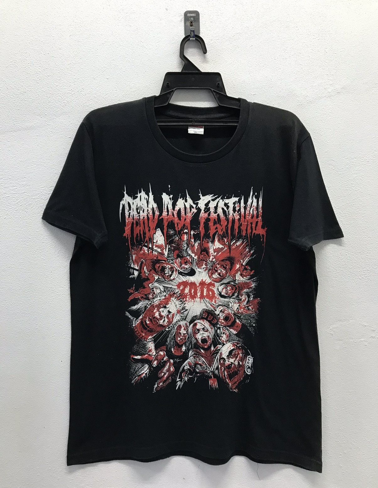 Band Tees × Japanese Brand United Athle Dead Pop Festival 2016 Shirt Size US XL / EU 56 / 4 - 1 Thumbnail