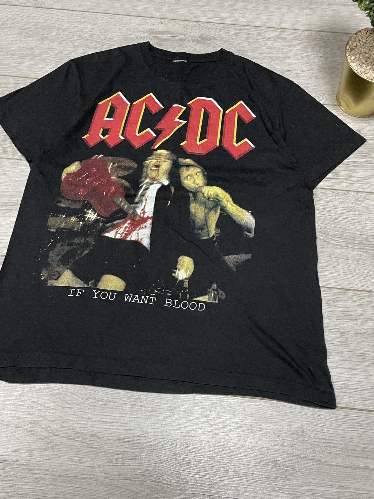 AC/DC AC/DC VINTAGE TEE IF YOU WANT BLOOD 1994 Size US L / EU 52-54 / 3 - 8 Thumbnail