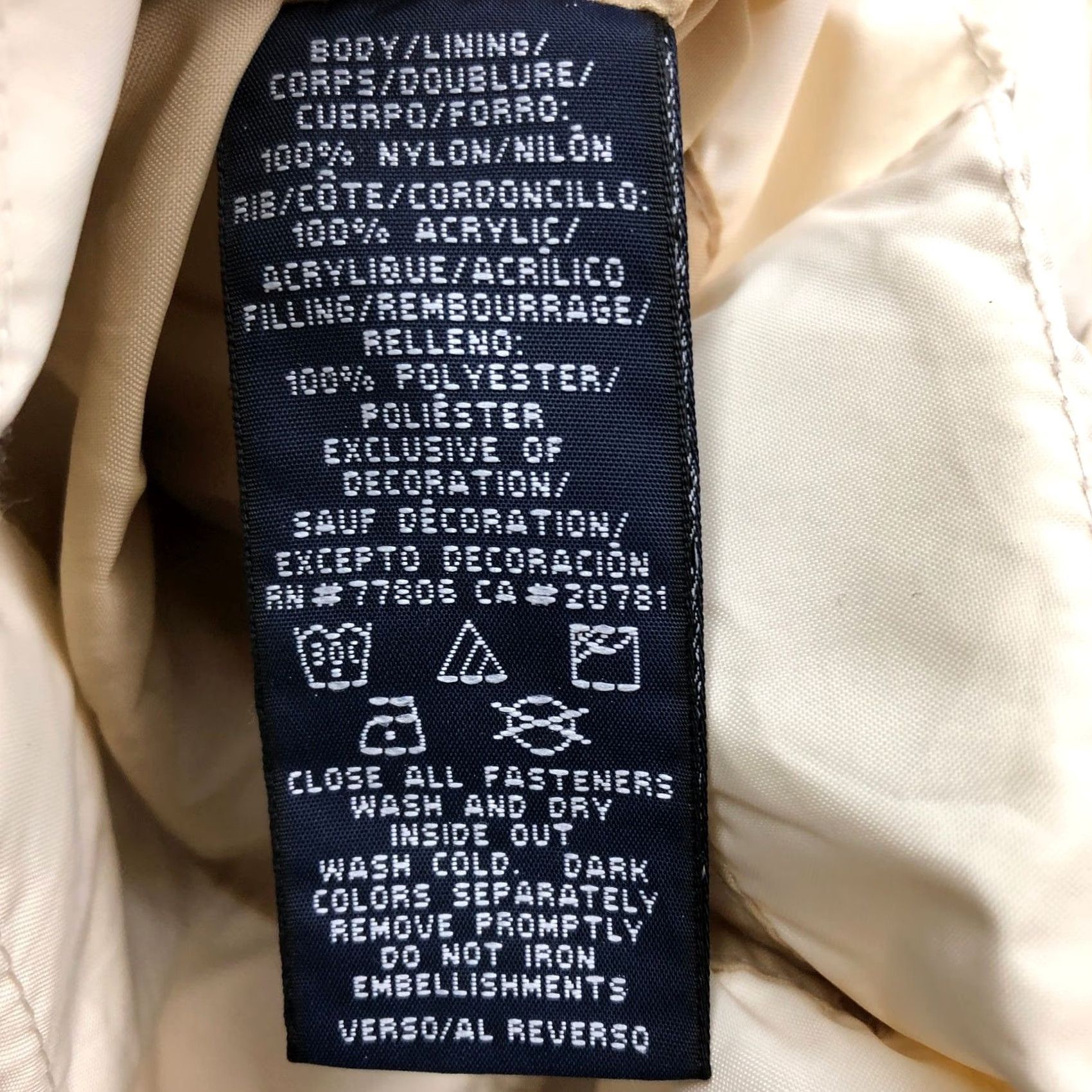 Tommy Hilfiger VINTAGE Tommy Jeans Hilfiger Quilted Puffer Jacket Womens Medium White Size 32" / US 10 / IT 46 - 7 Thumbnail