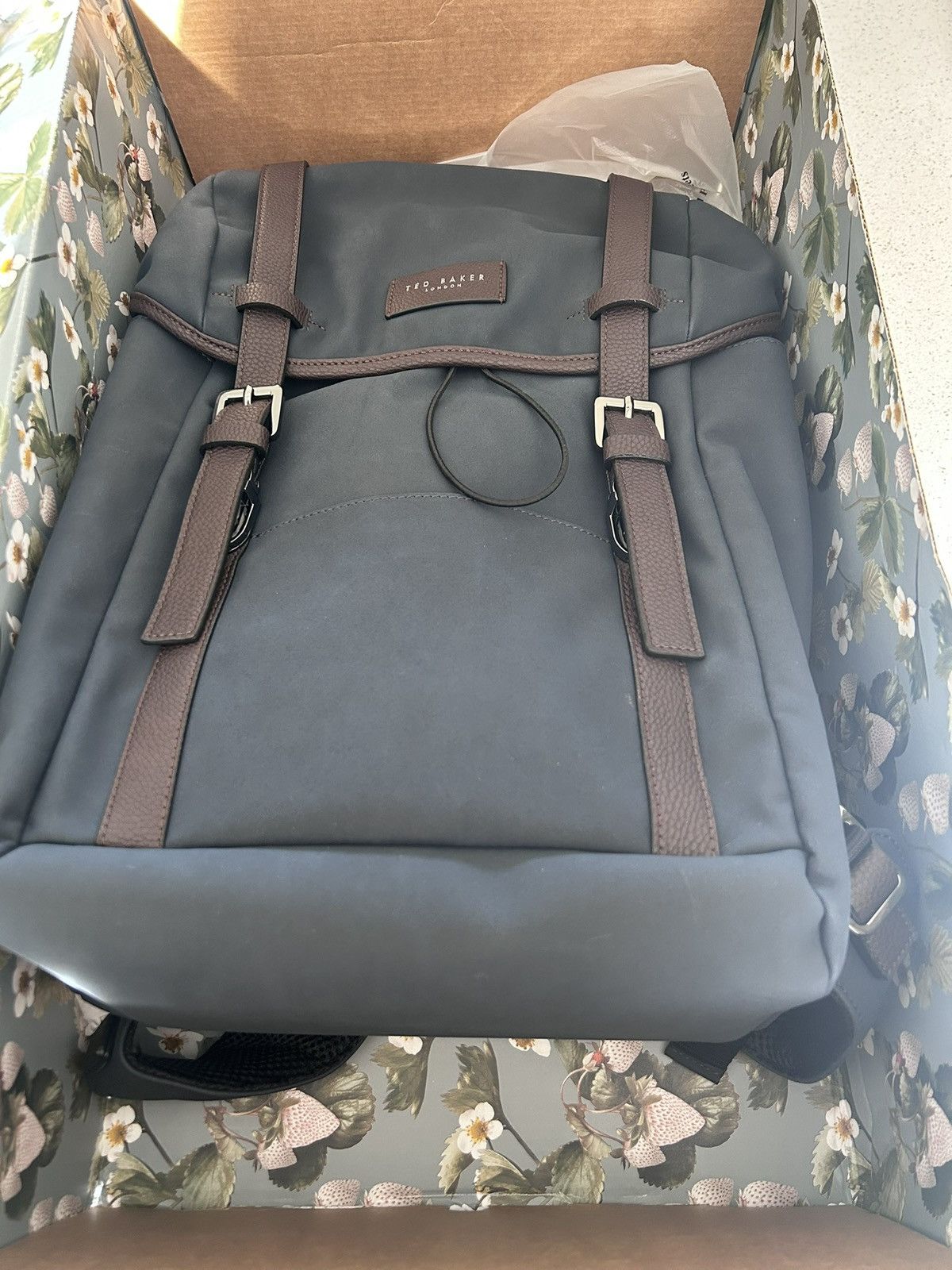 Ted Baker Ted Baker Faux Nubuck Backpack Size ONE SIZE - 1 Thumbnail