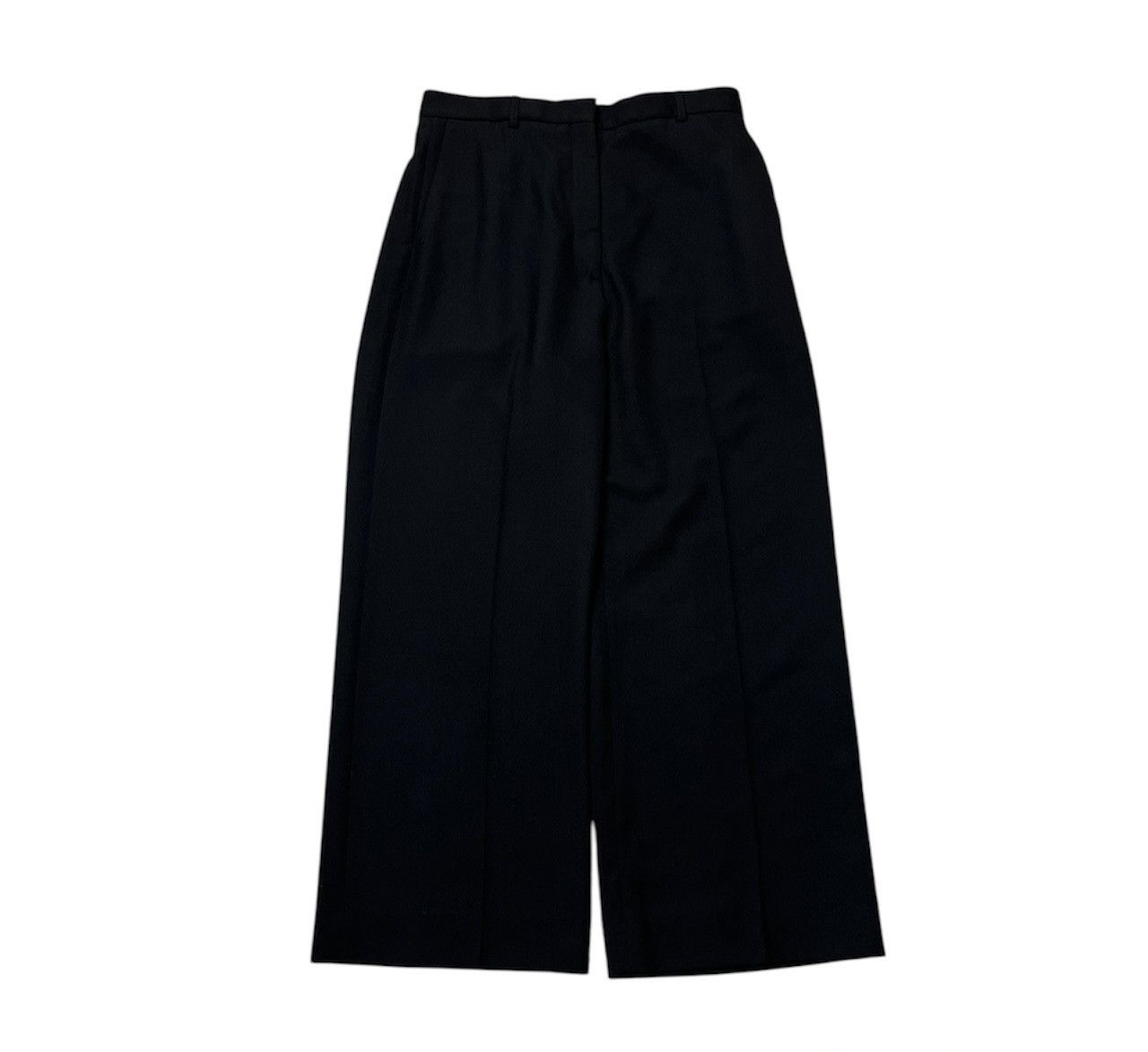 Acne Studios Acne Studios wool relaxed tailored trousers creased pants Size 30" / US 8 / IT 44 - 1 Thumbnail