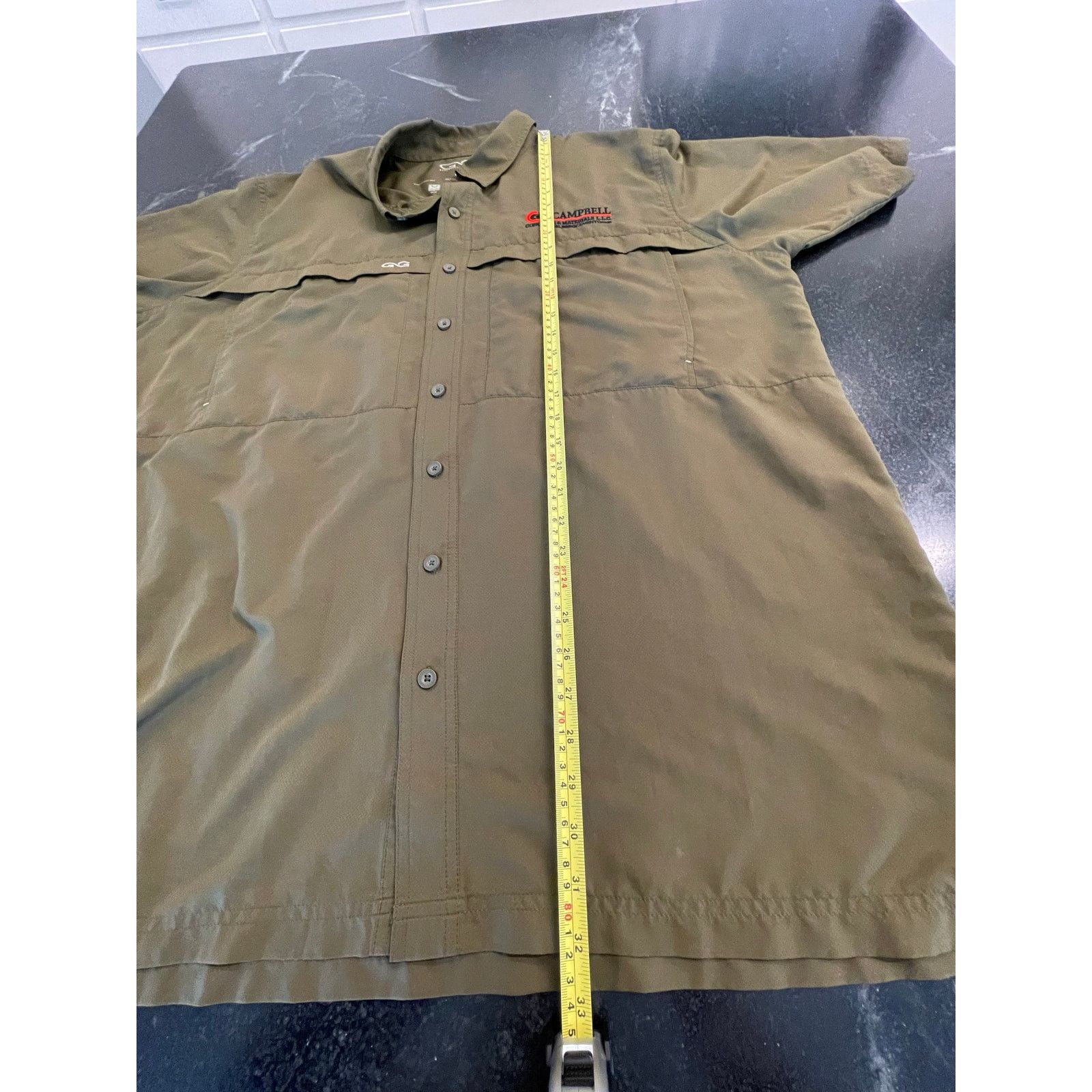Other Game Guard Outdoors Olive Green Button up 2XL Size US XXL / EU 58 / 5 - 8 Thumbnail