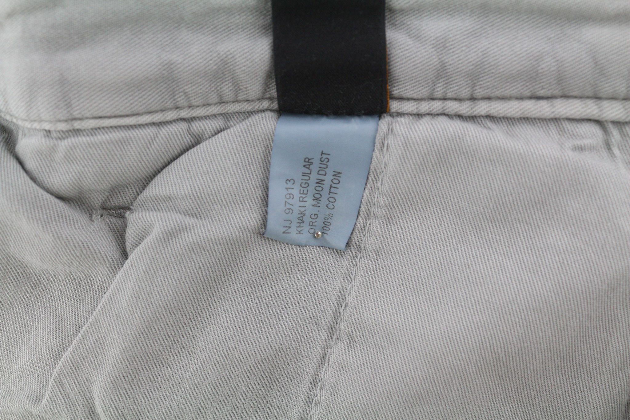 Nudie Jeans KHAKI REGULAR W32/L34 Organic Moon Trousers 82566 Size US 32 / EU 48 - 7 Thumbnail