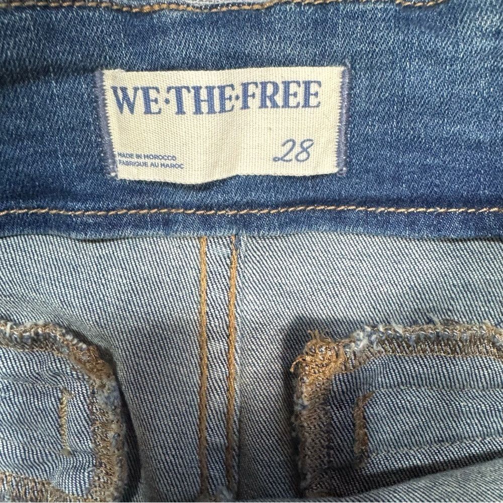 Free People NWT New $128 Free People We The Free Bella Moto Mid-Rise Sk Size 28" / US 6 / IT 42 - 9 Thumbnail