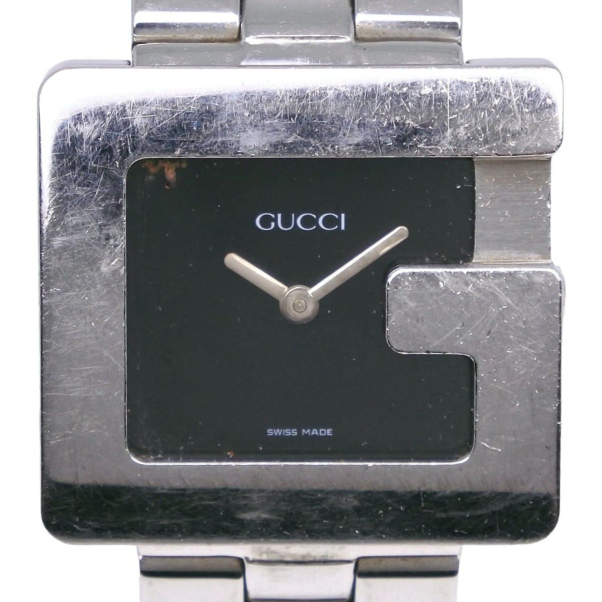Gucci Gucci G-Watch 3600J Stainless Steel Quartz Analog Black Dial Watch (Boys' Size) Size ONE SIZE - 1 Thumbnail