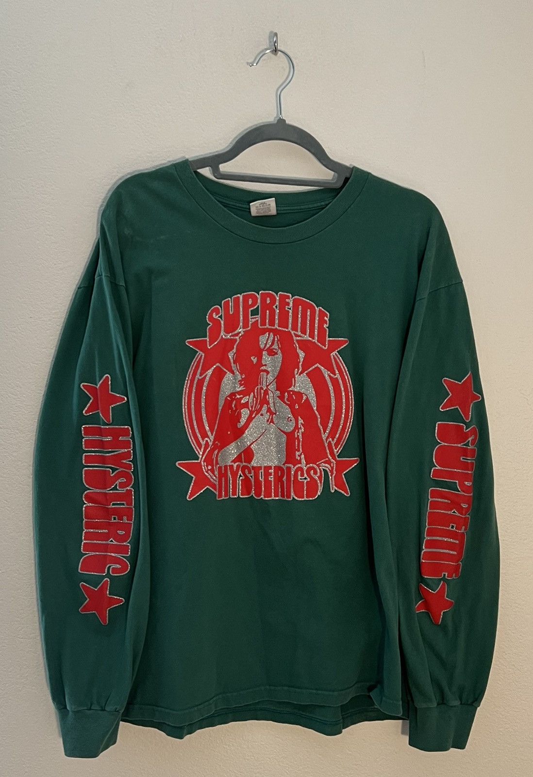 ★試着のみ Supreme x HYSTERIC GLAMOUR サイズXL CARRYME/Supreme × Hysteric Glamour Thermal Lined Zip Up