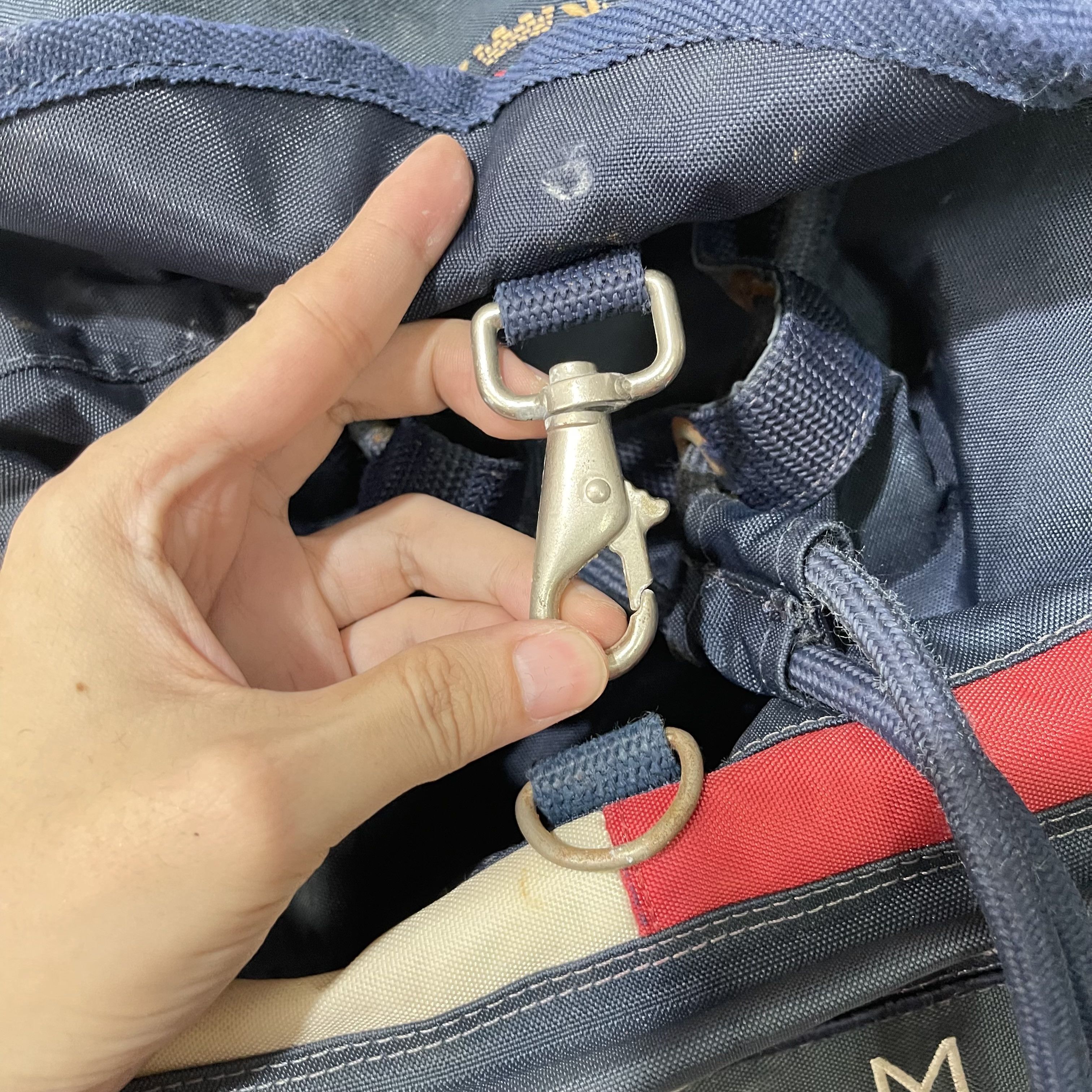 Tommy Hilfiger Vintage 90s Tommy Hilfiger Backpack Size ONE SIZE - 6 Thumbnail