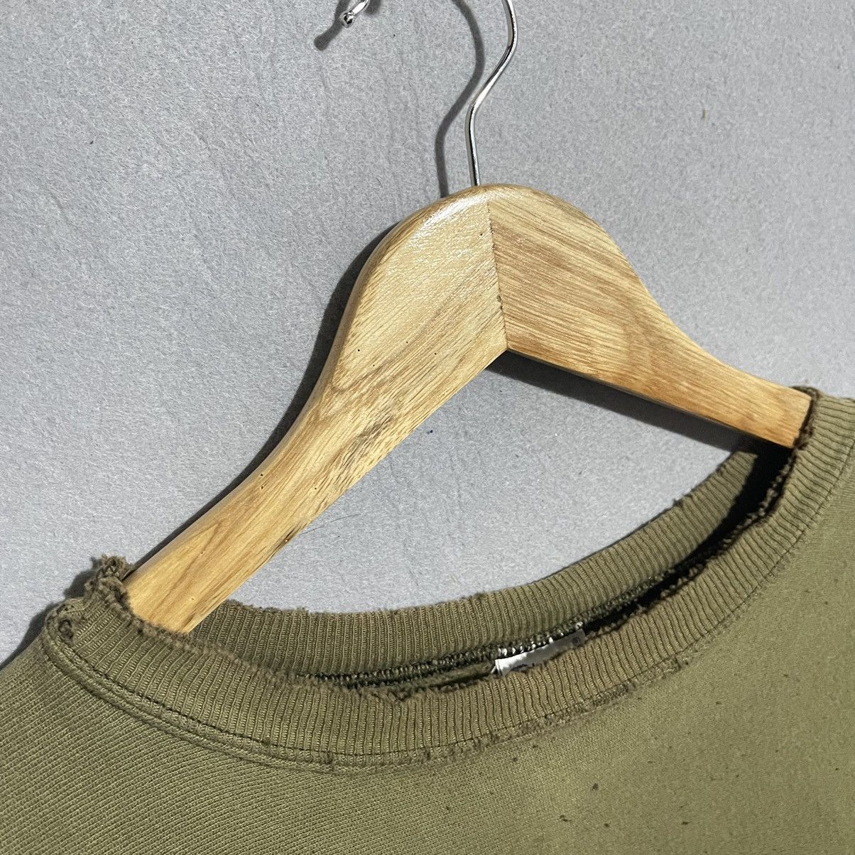 Champion Vintage 90s Champion Reverse Weave Sweatshirt Army Green Size US M / EU 48-50 / 2 - 2 Thumbnail