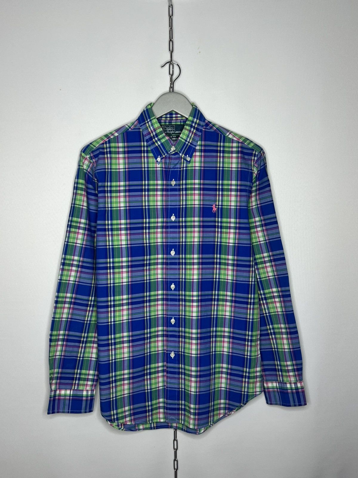 Polo Ralph Lauren Polo Ralph Lauren Plaid Multicolour Shirt Long Sleeve Size US M / EU 48-50 / 2 - 1 Thumbnail