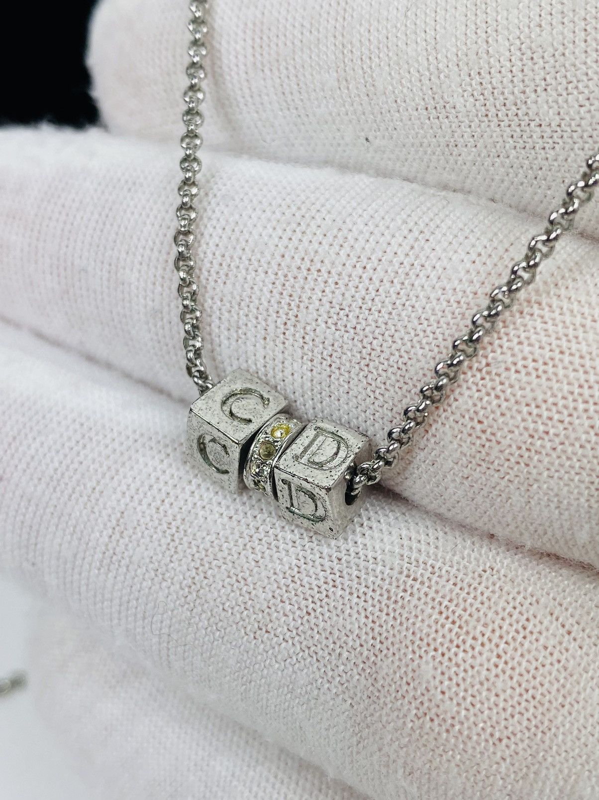 Dior Dior CD Dice Necklace Size ONE SIZE - 3 Thumbnail