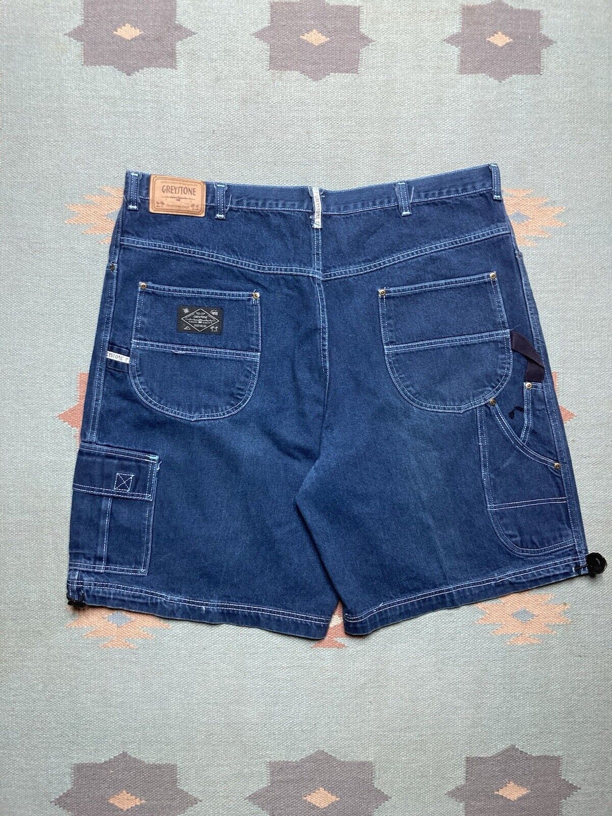 JNCO × Vintage y2k super baggy jeans shorts jorts massive carpenter 44 Size US 44 / EU 60 - 1 Thumbnail