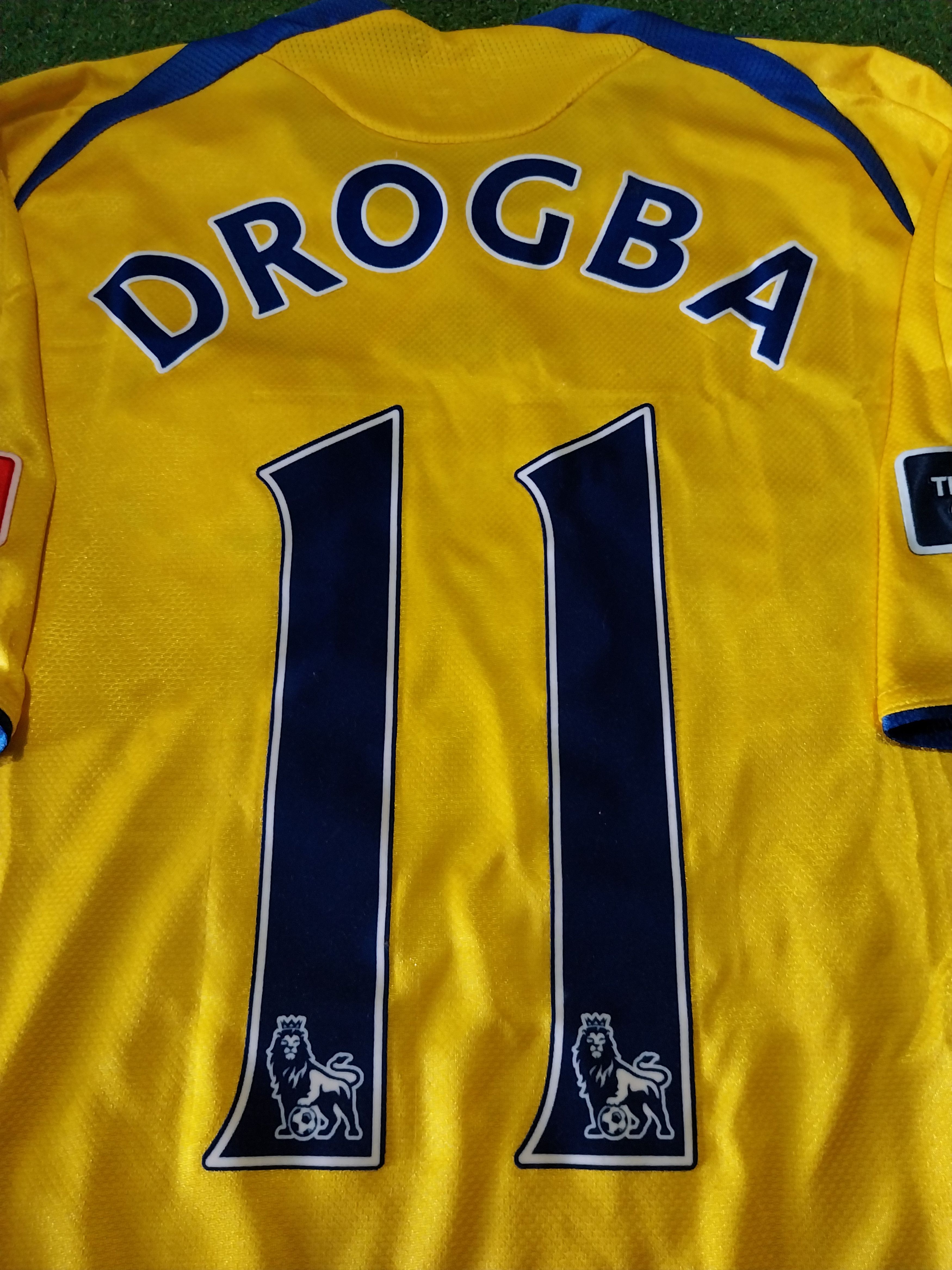 Adidas Chelsea away 2008/2009 didier drogba jersey football Size US S / EU 44-46 / 1 - 13 Thumbnail