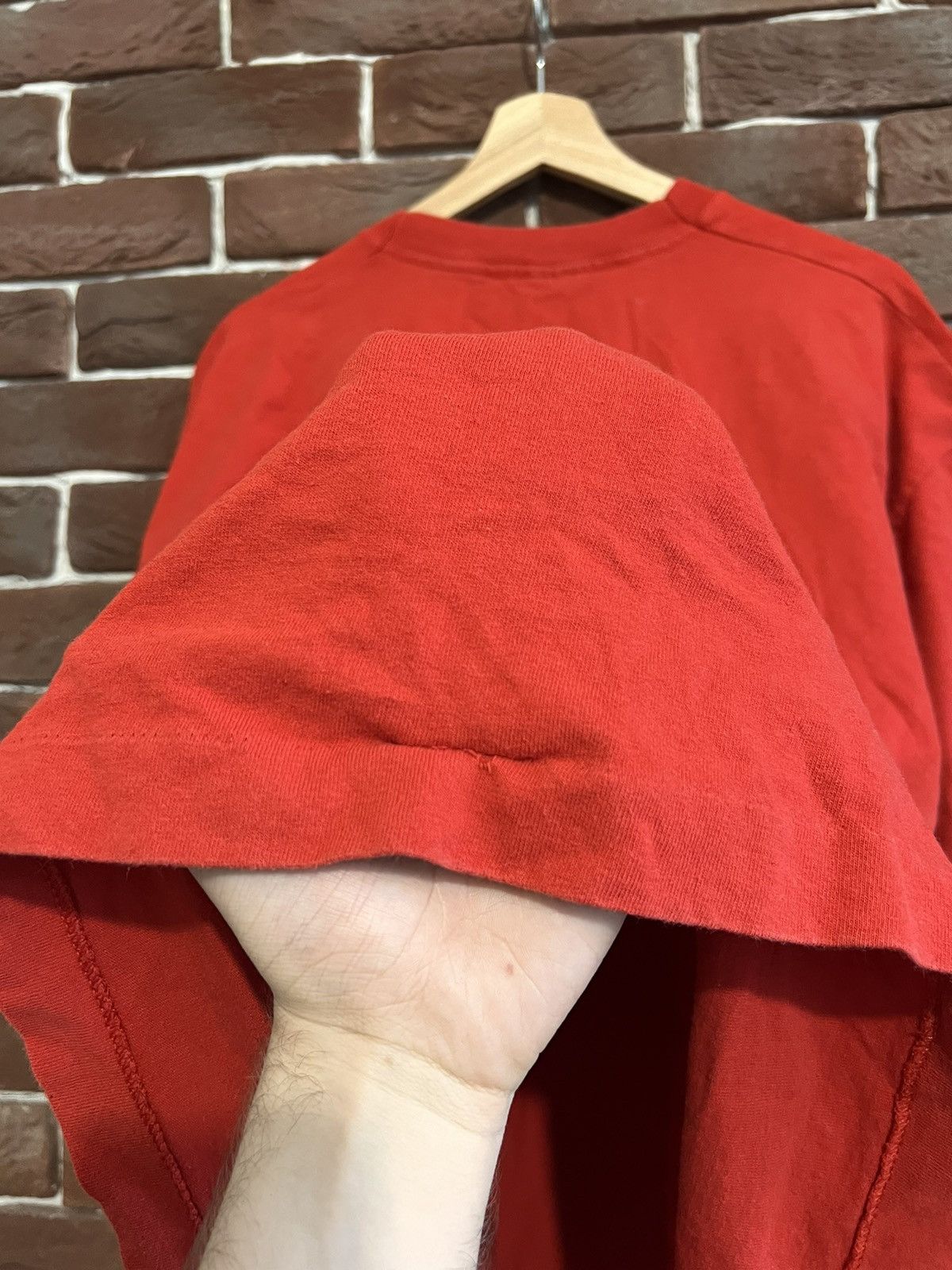 Band Tees Vintage 90s Primal Scream Screamadelica Rock Band Red Tee Xl Size US XL / EU 56 / 4 - 11 Thumbnail