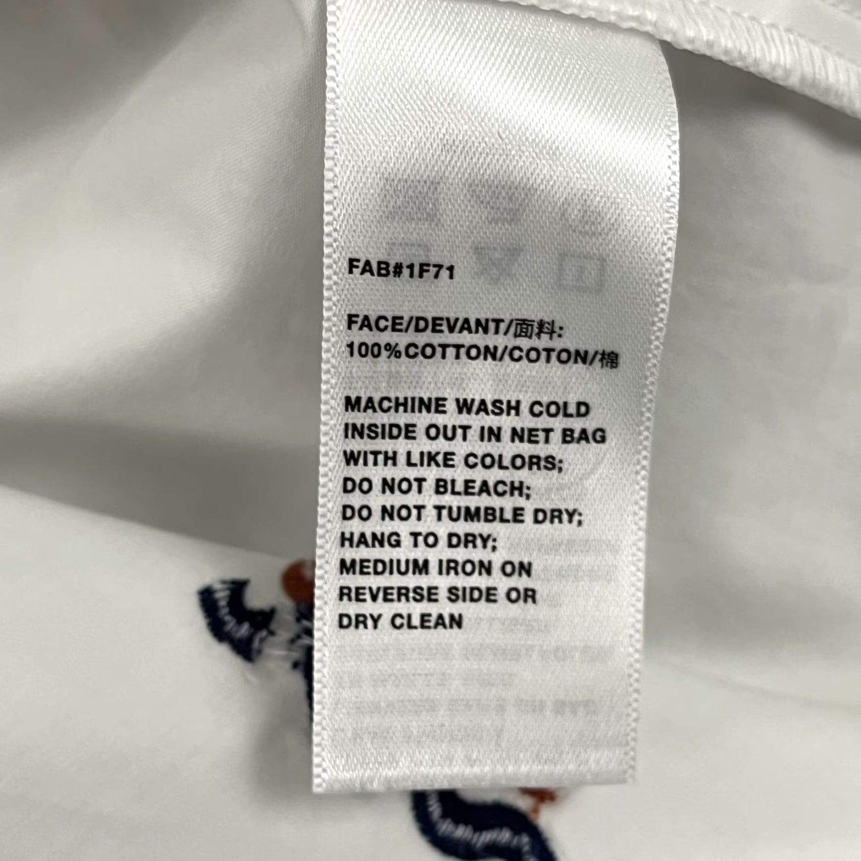 Vintage VINTAGE Lafayette 148 New York Shirt Womens Medium White Embroidered Button-Up Casual Business Wear Size M / US 6-8 / IT 42-44 - 6 Thumbnail