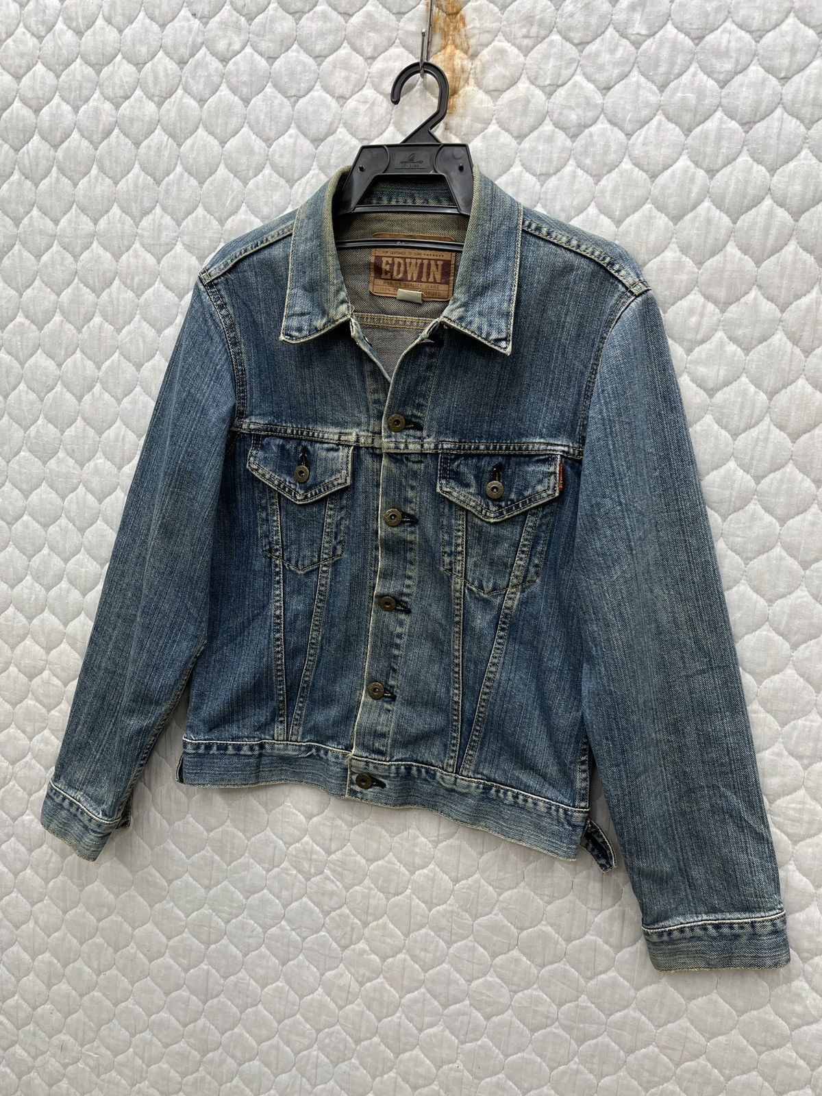 Edwin 🔥🔥🔥STEALS EDWIN DENIM TRUCKER JACKET Size S / US 4 / IT 40 - 2 Thumbnail