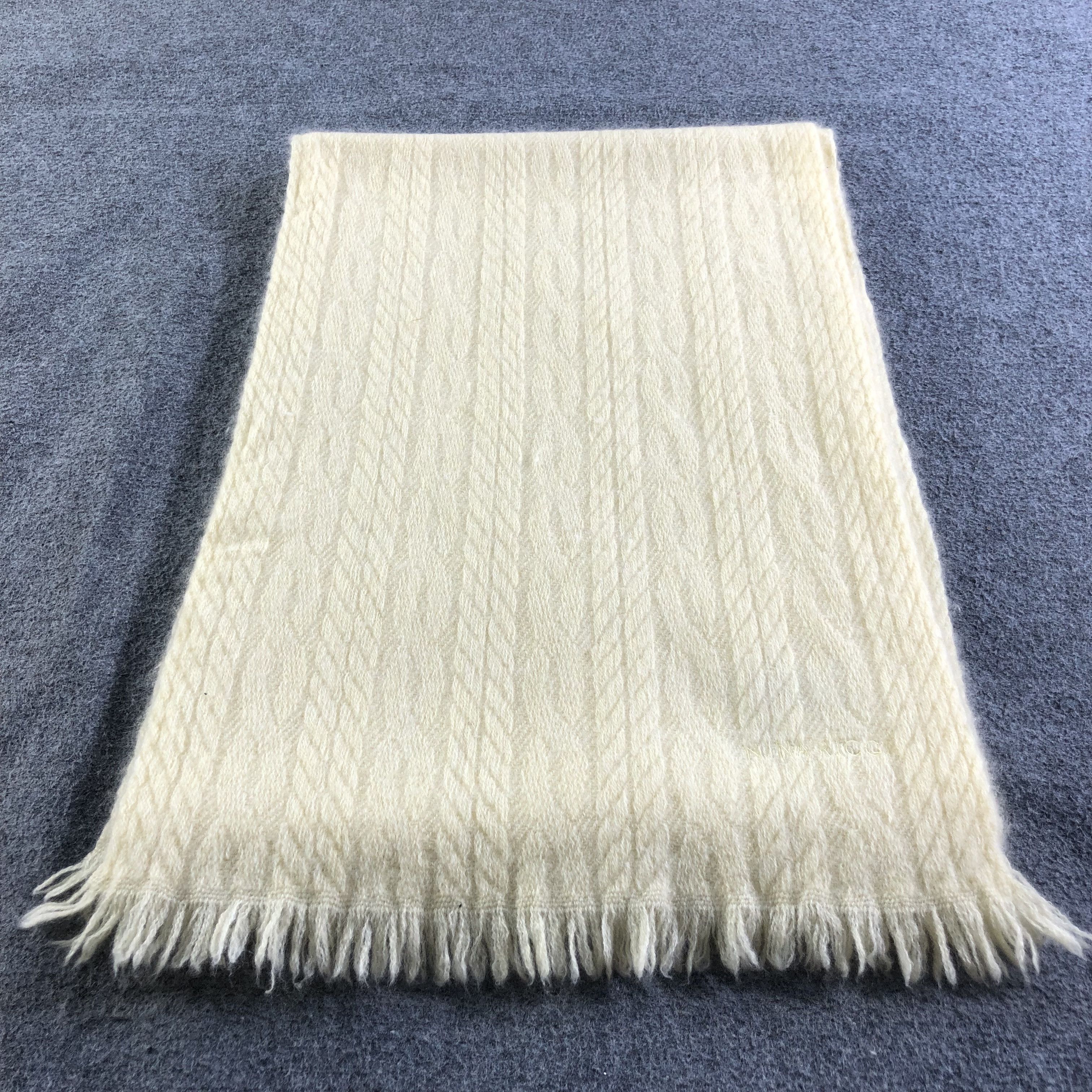 Nina Ricci Nina Ricci Cashmere Scarf Muffler V1973 Size ONE SIZE - 2 Thumbnail