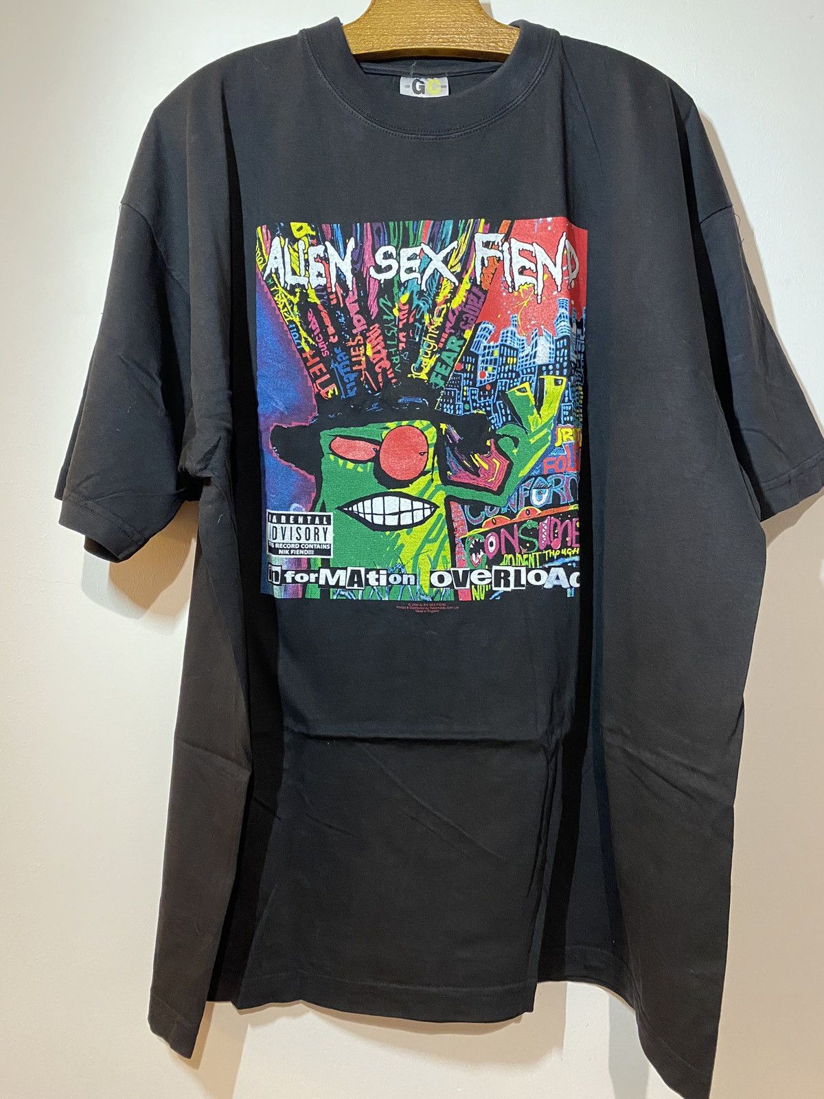 Band Tees × Vintage Vintage Alien Sex Fiend shirt early 00s Size US XL / EU 56 / 4 - 1 Thumbnail