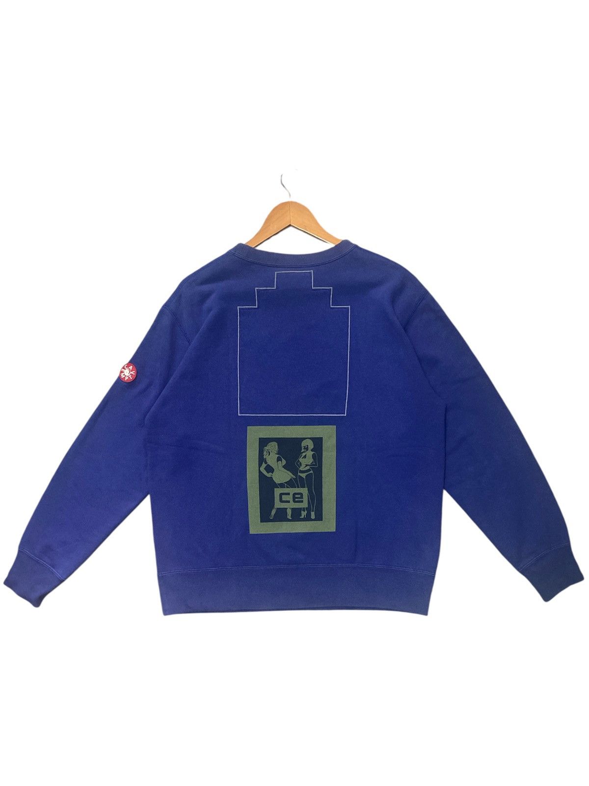 Cav Empt 💥RARE💥 VINTAGE CAV EMPT OTHER SIDE BLUE CREWNECT SWEATSHIRT💥 Size US L / EU 52-54 / 3 - 10 Thumbnail