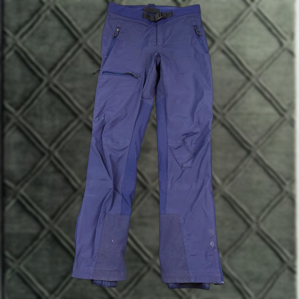 Marmot Marmot Pants Womens 2 Blue Goretex Infinium Softshell Ski Snowboard Belted Pants Women 2 Blue Gore-Tex Infinium Softshell Snow Pants with Belted Size 26" / US 2 / IT 38 - 1 Thumbnail