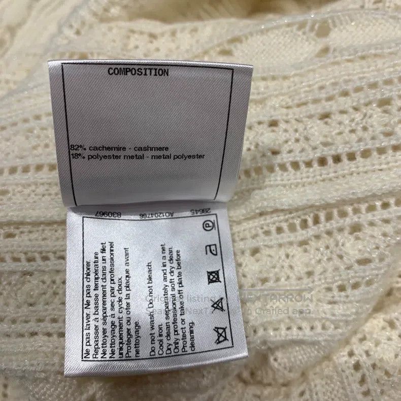 Chanel Chanel Knitted hollow long-sleeved dress Size XXS / US 00 / IT 34 - 5 Thumbnail