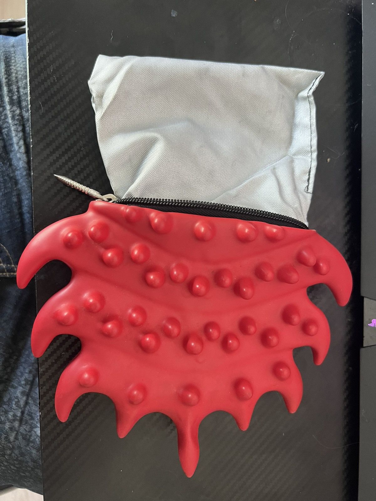 image of Craig Morrison Bug Wallet/pouch in Red, Men's