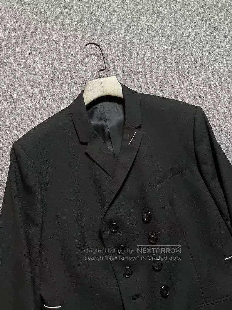 Dior Dior Black Double-Breasted Belted Suit Size US M / EU 48-50 / 2 - 3 Thumbnail
