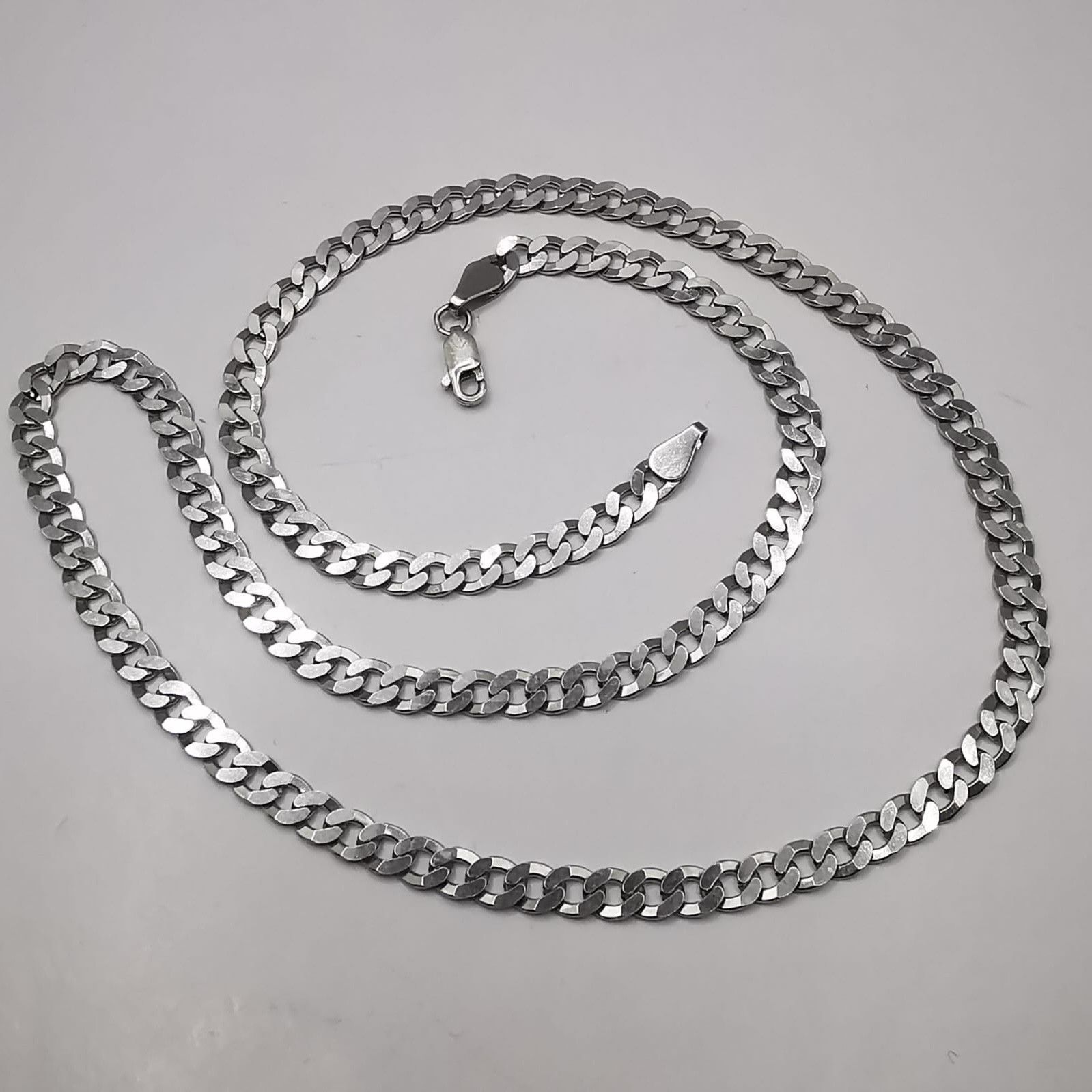 Sterling Silver Vintage Beautiful Jewelry Chain,925 Sterling Silver 18,41g Size ONE SIZE - 1 Thumbnail