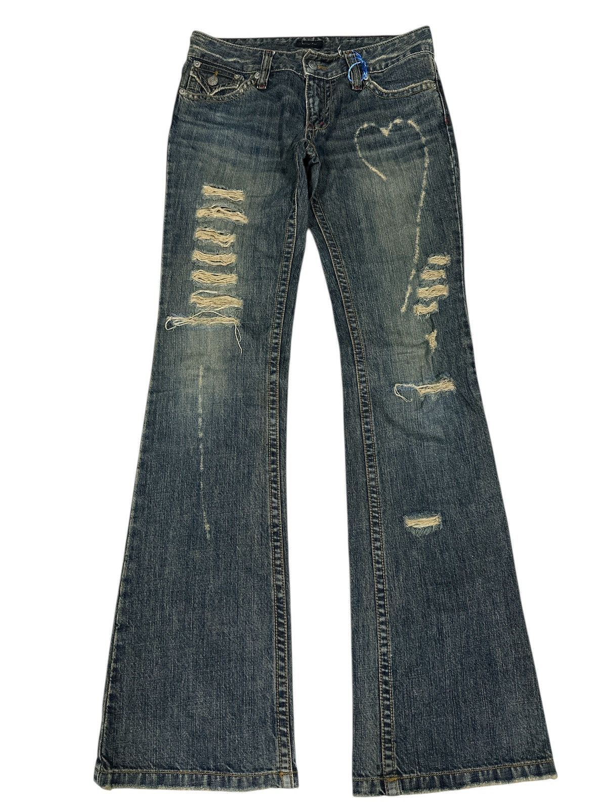 Kapital Flare Bootcut 💥🎌 Matresse Sheats Jeans Size US 31 - 1 Thumbnail