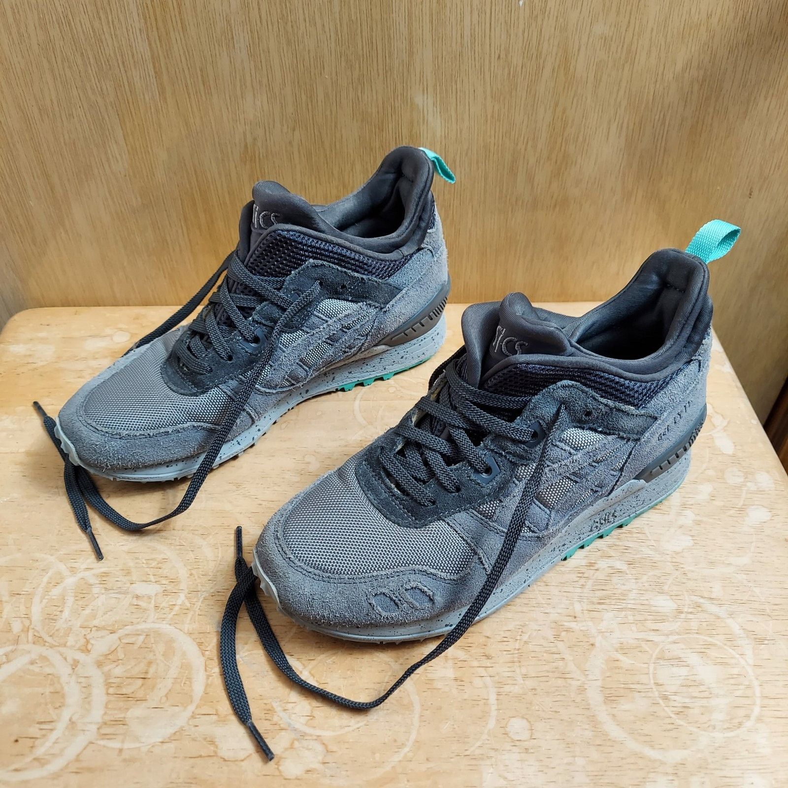 Asics gel lyte mt grey mint on sale