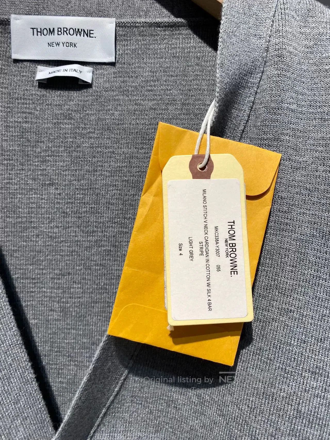 Thom Browne Thom Browne Men's Classic Cardigan. Size US M / EU 48-50 / 2 - 7 Thumbnail
