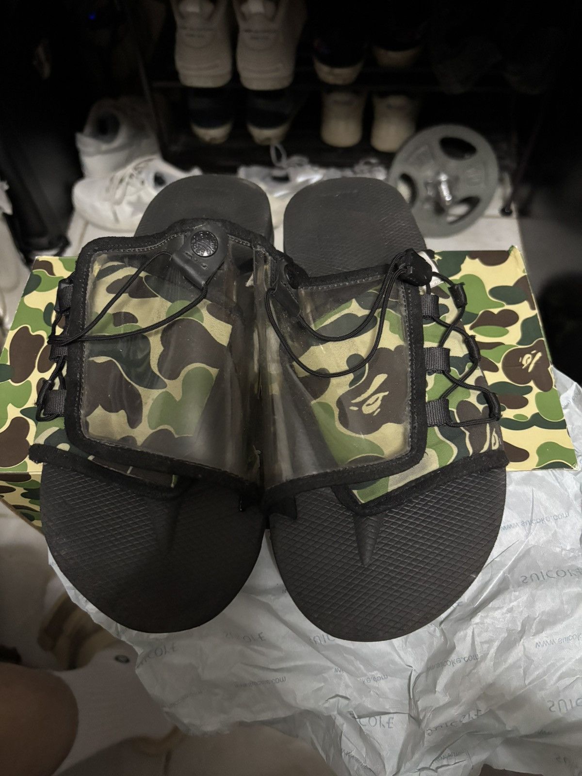 Suicoke x Bape