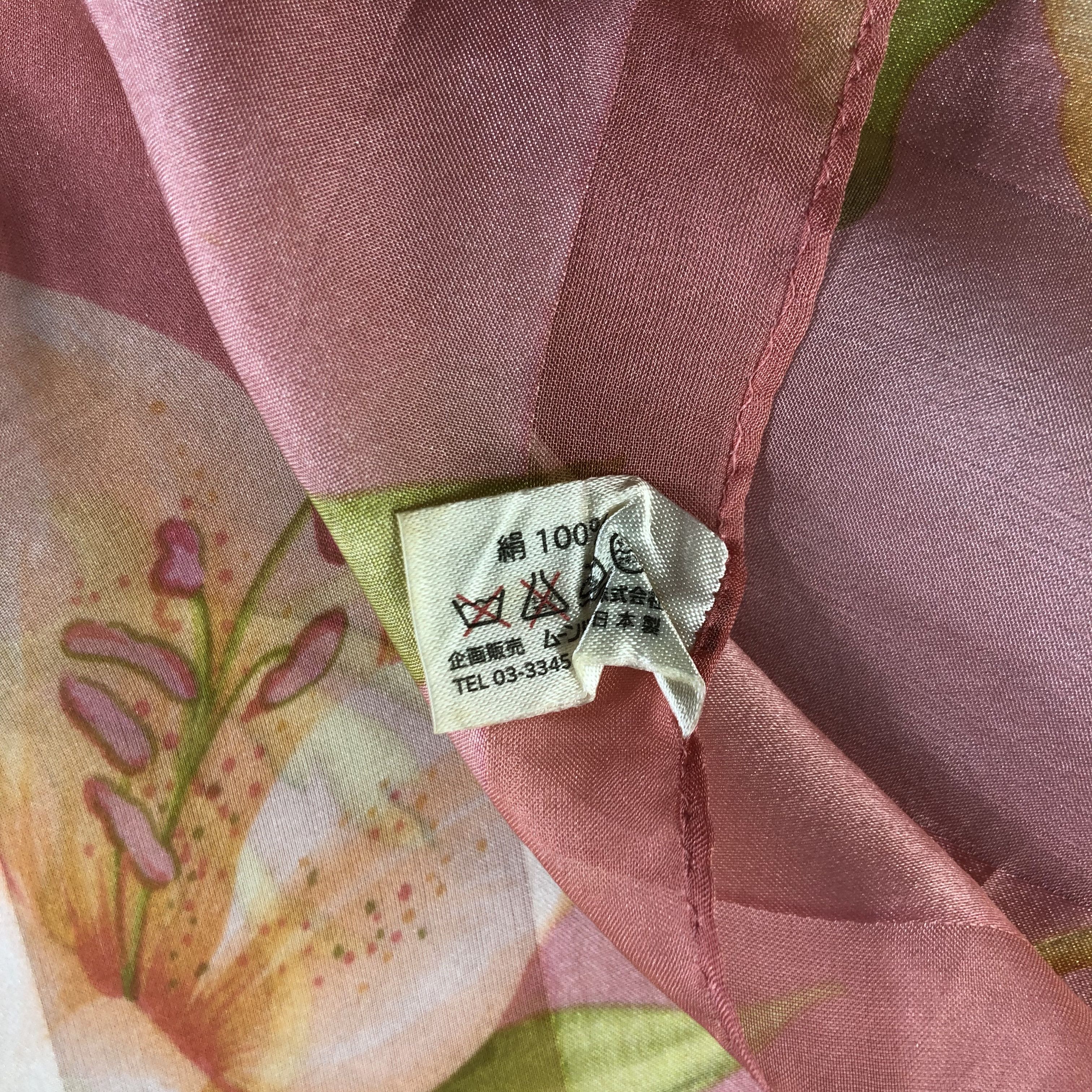 Vintage Vintage Silk Scarf Size ONE SIZE - 5 Thumbnail