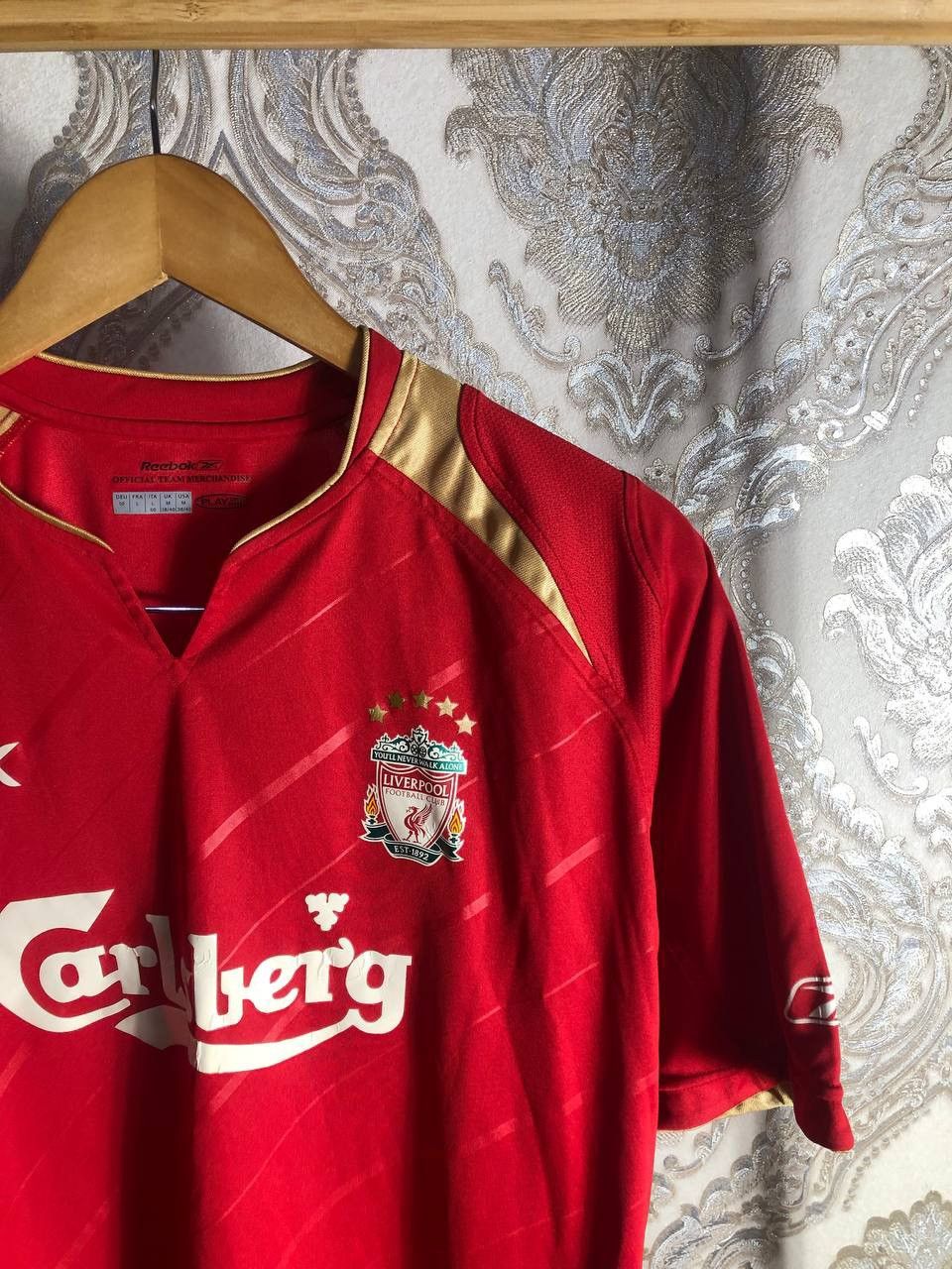 Reebok VINTAGE REEBOK FC LIVERPOOL ENGLAND SOCCER JERSEY RETRO 90s Size US M / EU 48-50 / 2 - 2 Thumbnail