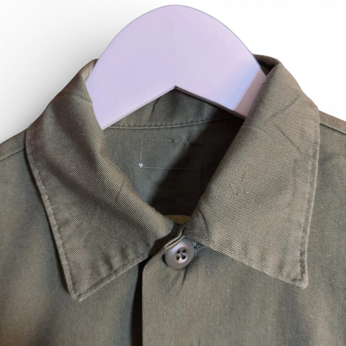 Vintage Vintage 70s OG-507 Military Fatigue Button Up Shirt Size US M / EU 48-50 / 2 - 3 Thumbnail