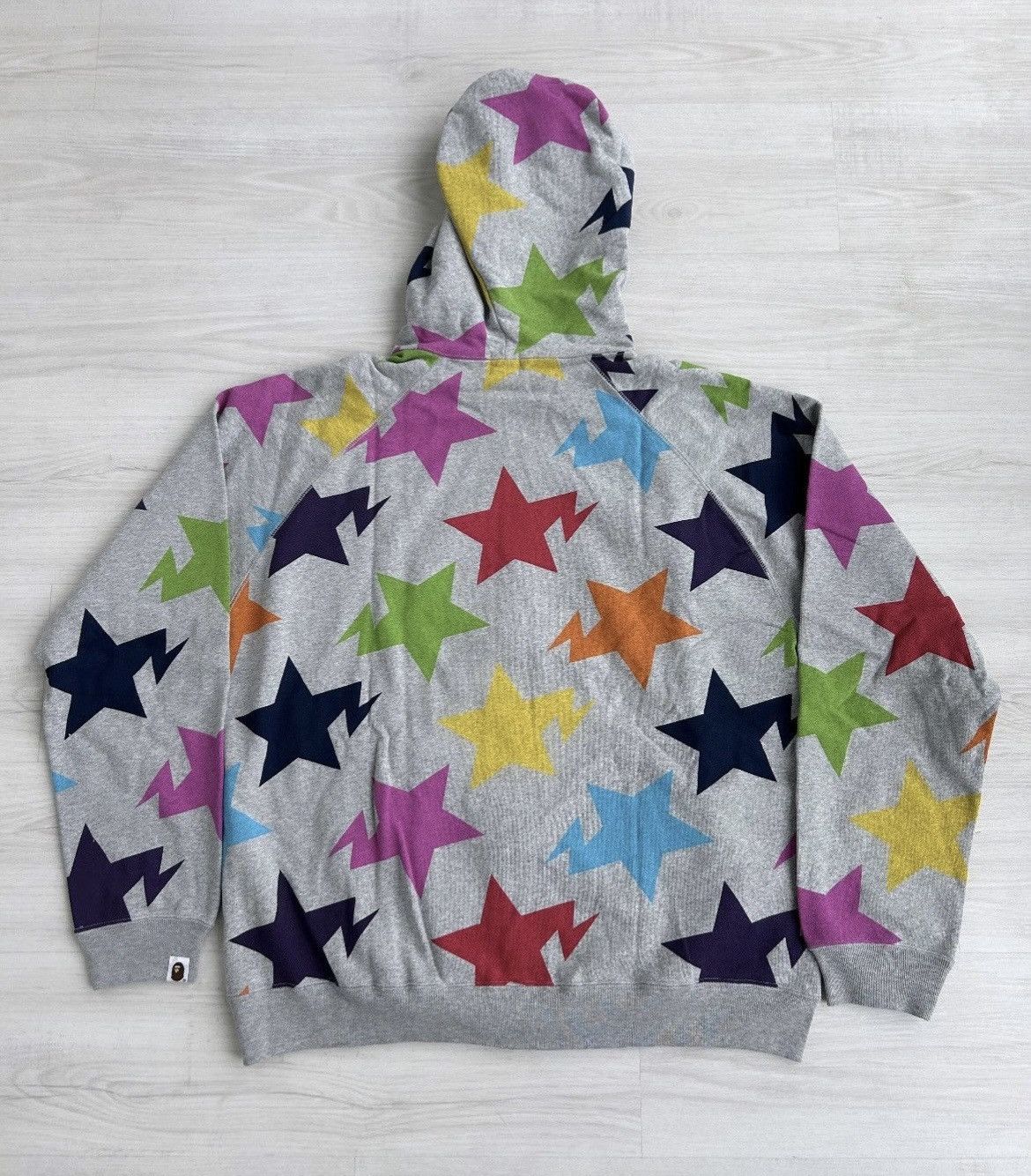 Bape RARE OG 2007 A BATHING APE MULTI CAMO STA FULLZIP HOODIE Size US L / EU 52-54 / 3 - 6 Thumbnail