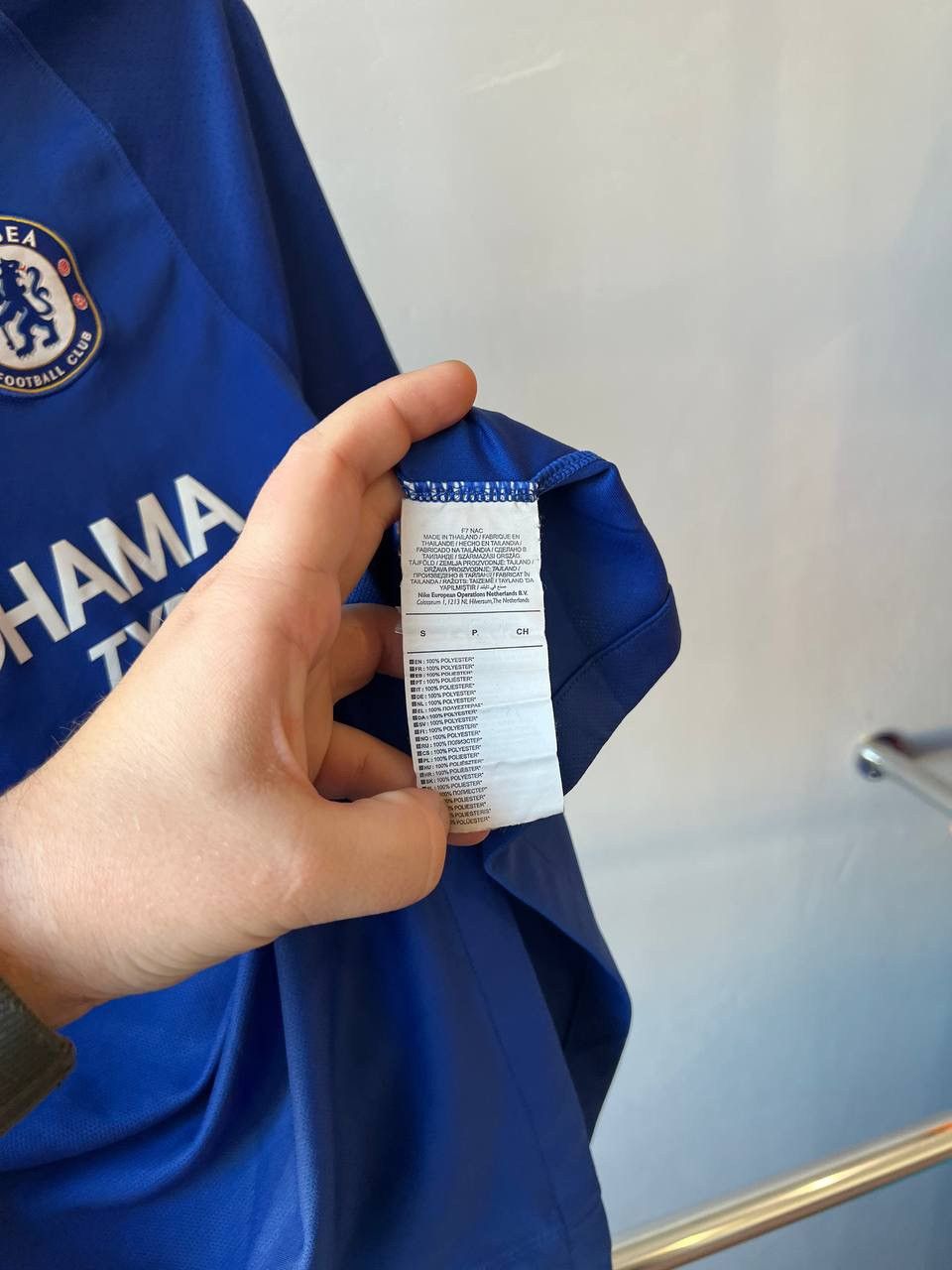 Nike 2017/18 CHELSEA FC HOME SOCCER JERSEY FOOTBALL SHIRT SIZE S Size US S / EU 44-46 / 1 - 12 Thumbnail