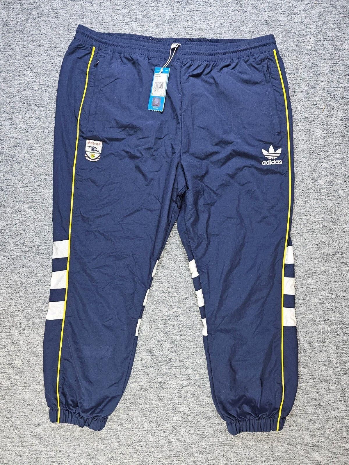 Adidas Adidas Originals Arsenal 1991-93 Retro Track Pants NWT 2XL Size US 40 / EU 56 - 1 Thumbnail